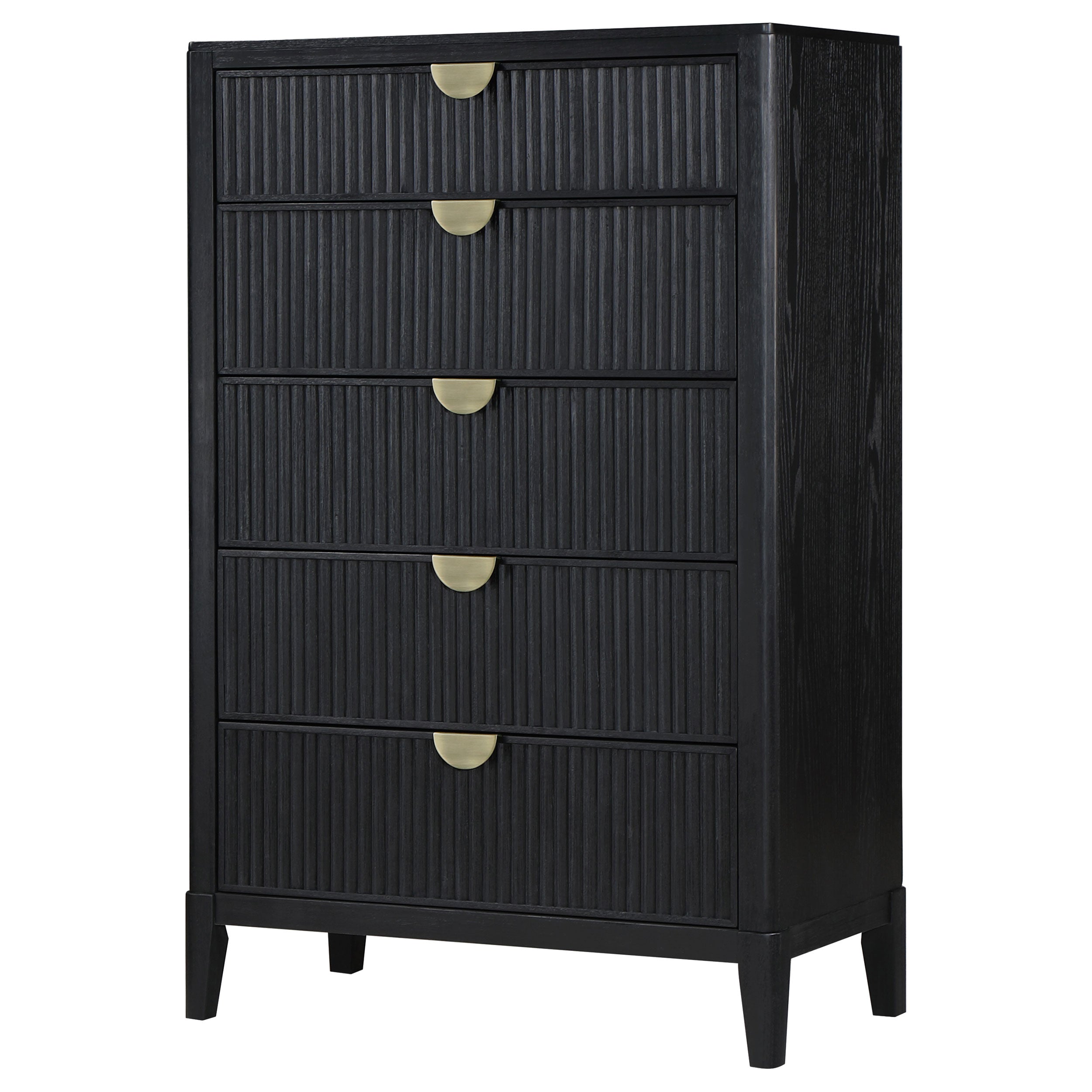 Brookmead 5-drawer Bedroom Chest Black-