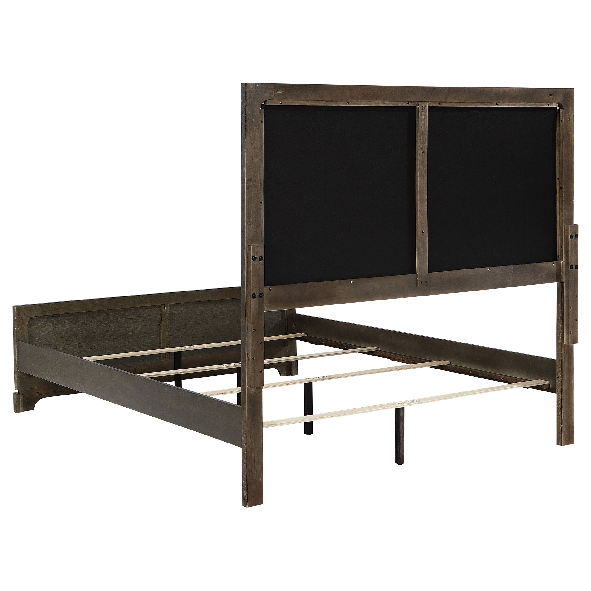 Gran Park 59-inch Queen Panel Bed Dark Cocoa-
