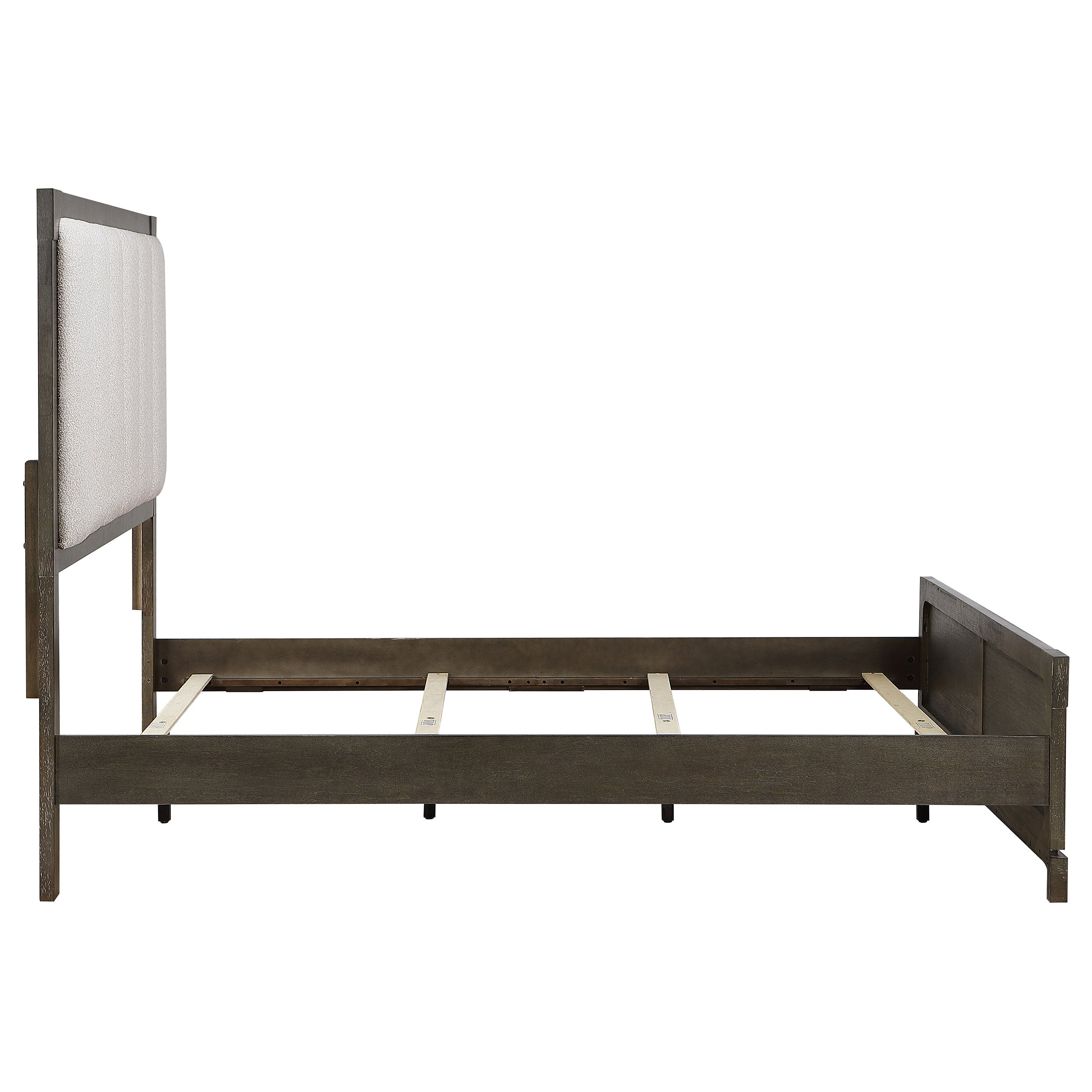Gran Park 59-inch Queen Panel Bed Dark Cocoa-