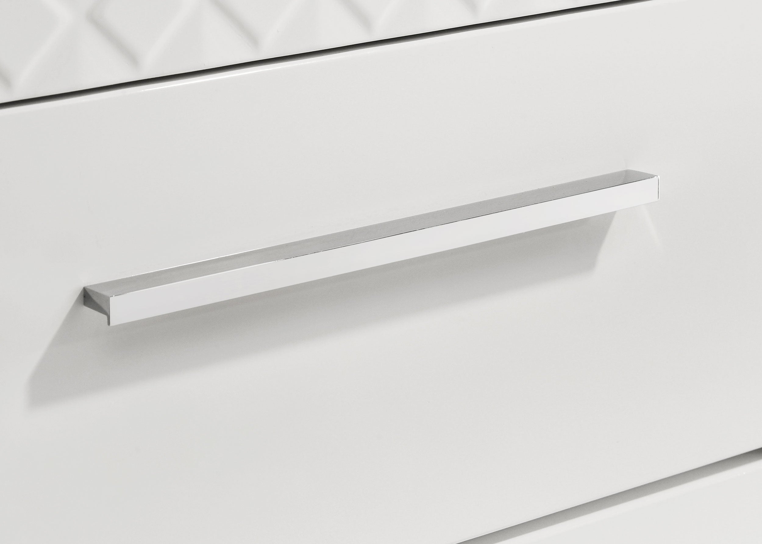 Ives 6-drawer Dresser and Mirror White High Gloss-