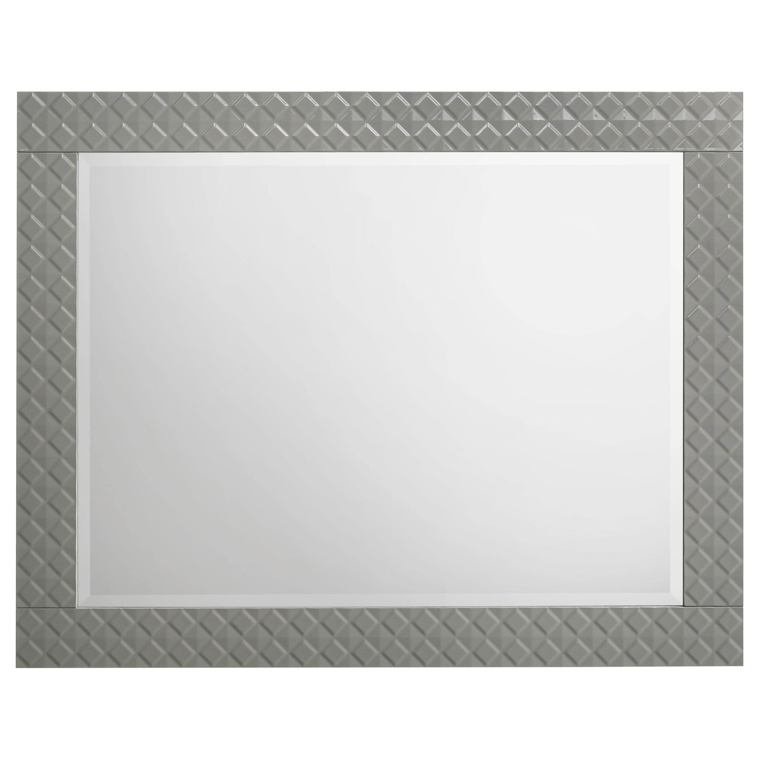 Ives Dresser Mirror Grey High Gloss-