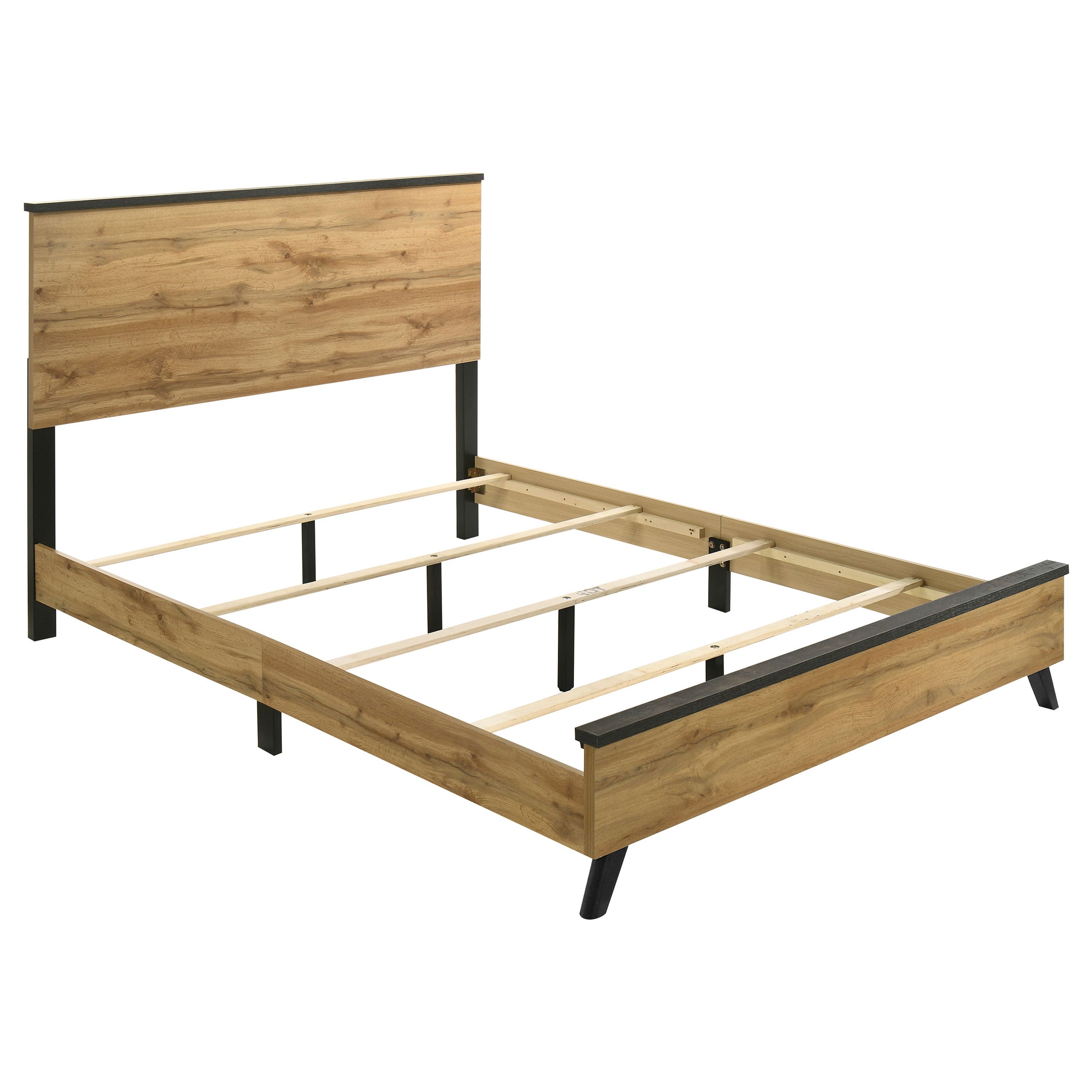 Kaywood 52-inch Queen Panel Bed Natural Pine-