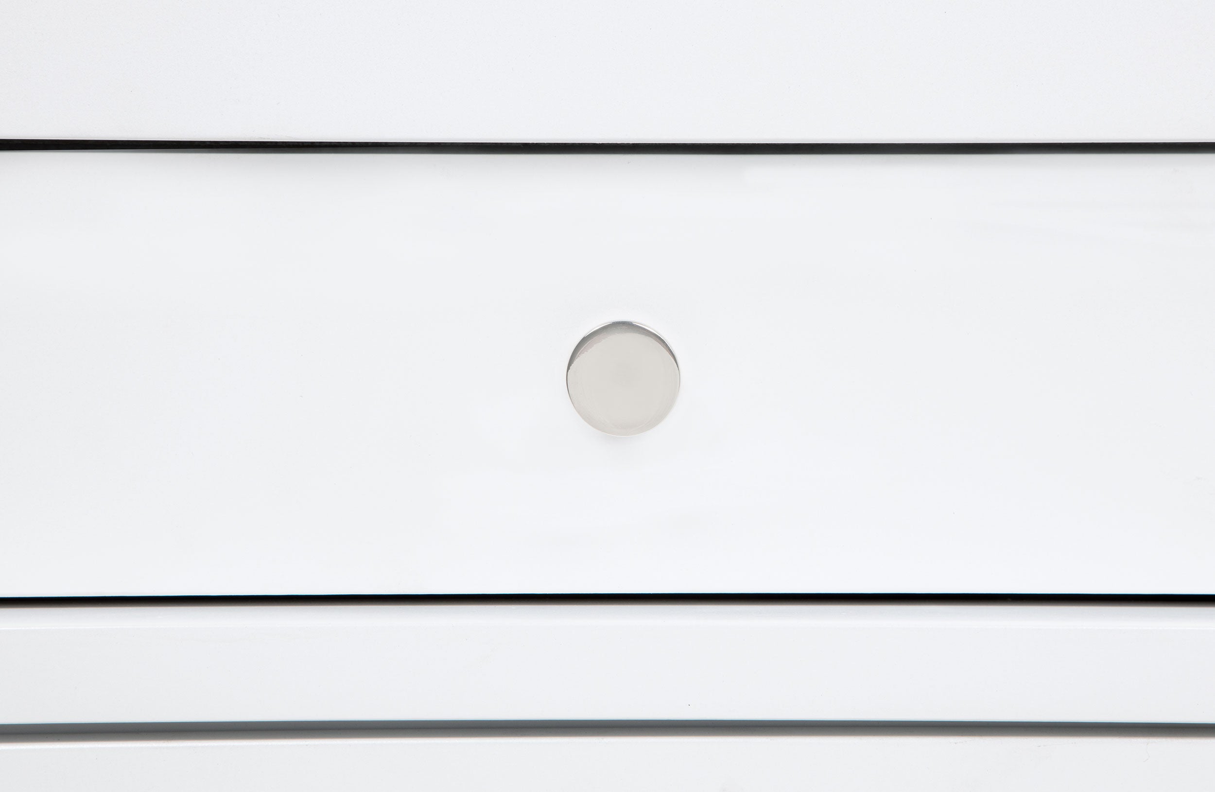Gracemont 3-drawer Bedroom Nightstand Bedside Table White-