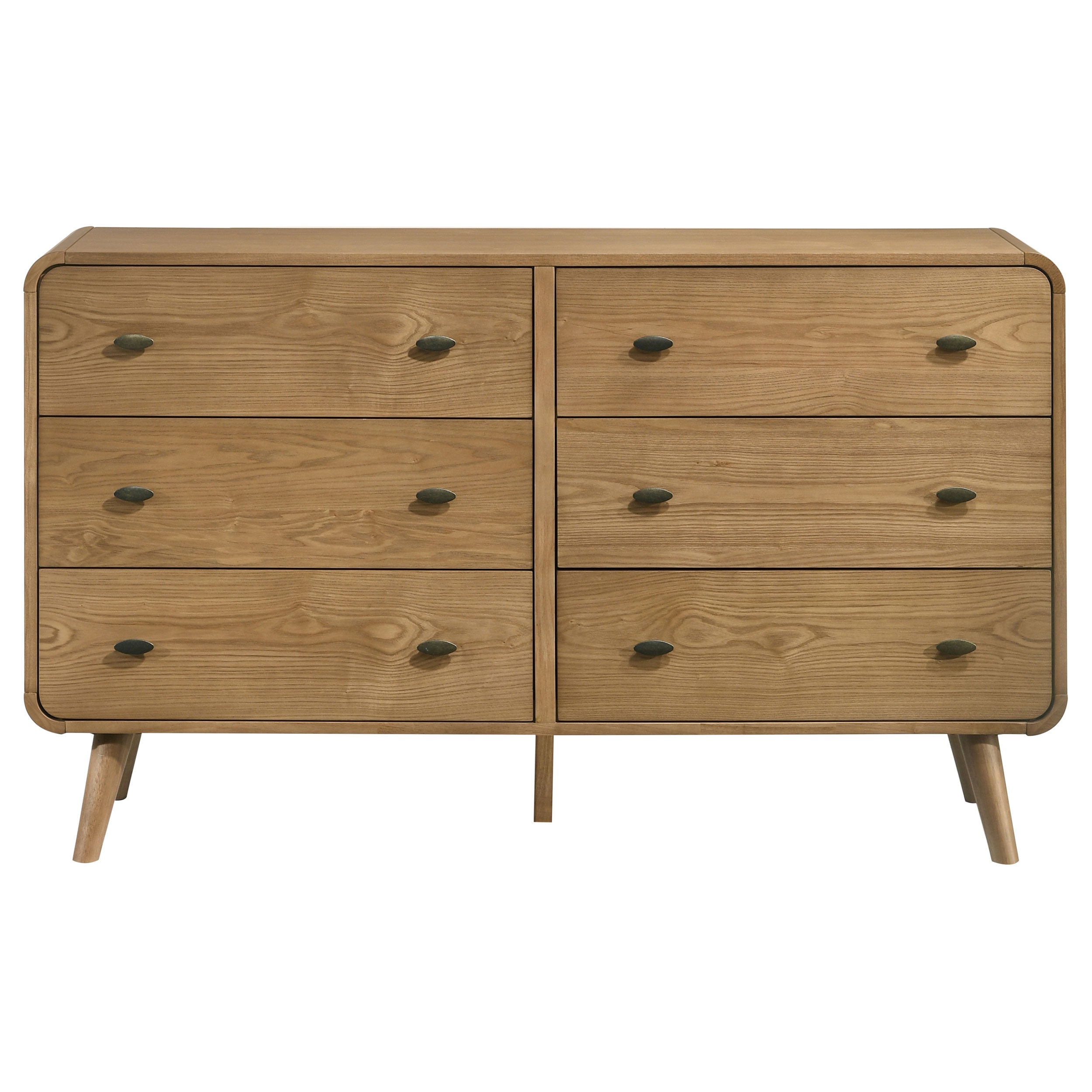 Robyn 6-drawer Bedroom Dresser Light Ash-