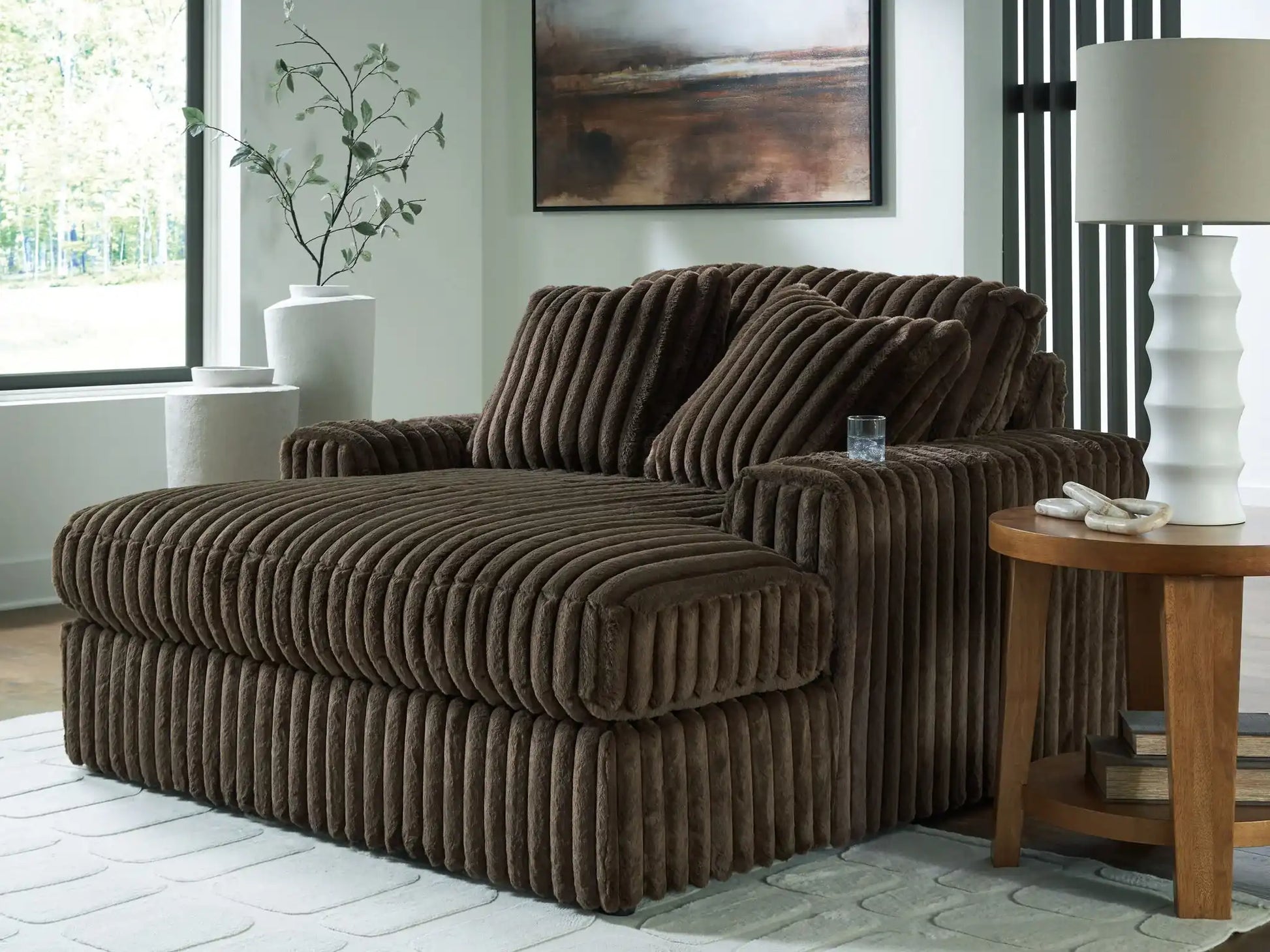Midnight-Madness - Oversized Chaise - Best Buy Furniture