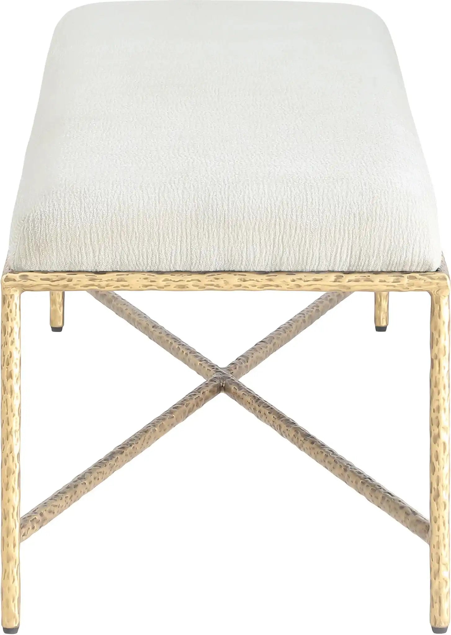 Valley - Bench With Gold Frame