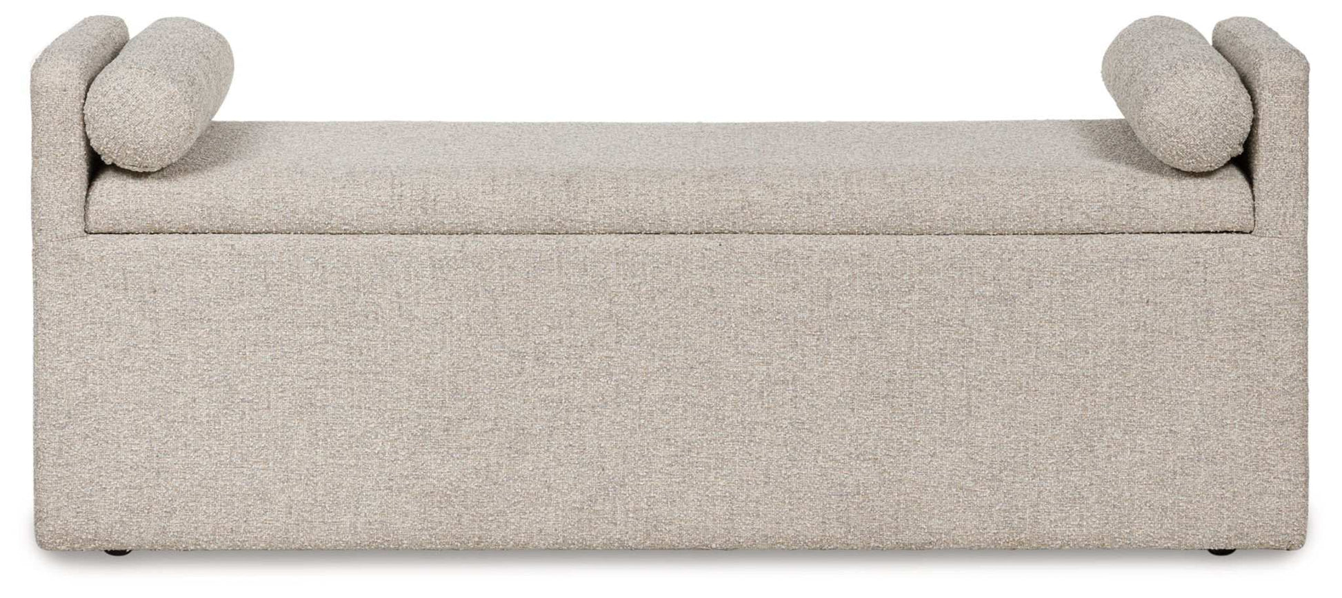 Galliden - Large Upholstered Dining Room Bench - Beige - Best Buy Furniture