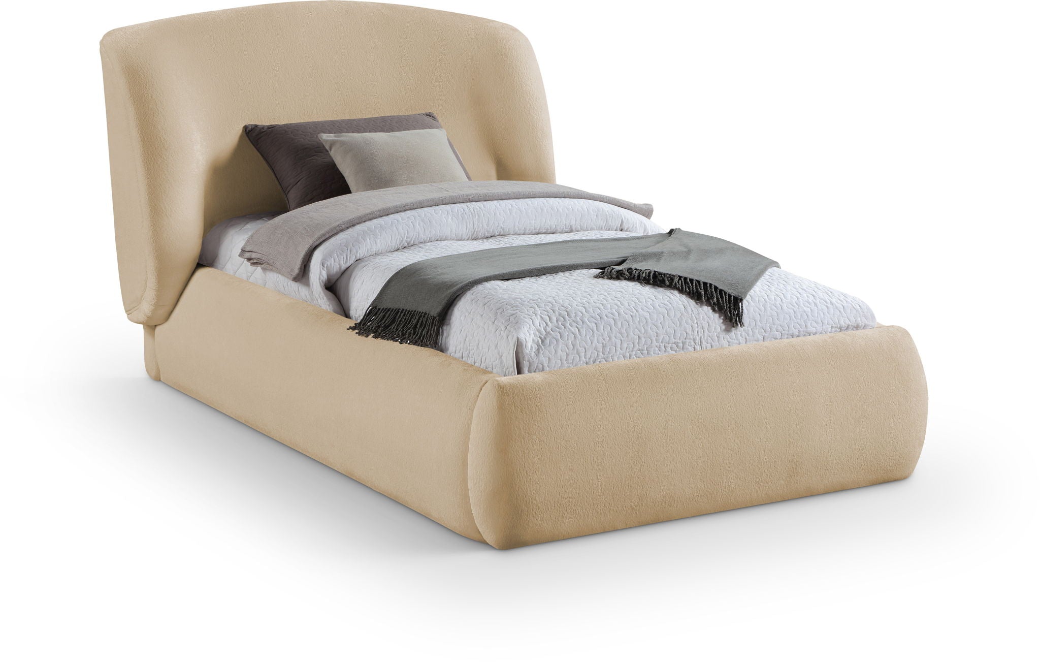Sandro - Upholstered Bed - Best Buy Furniture