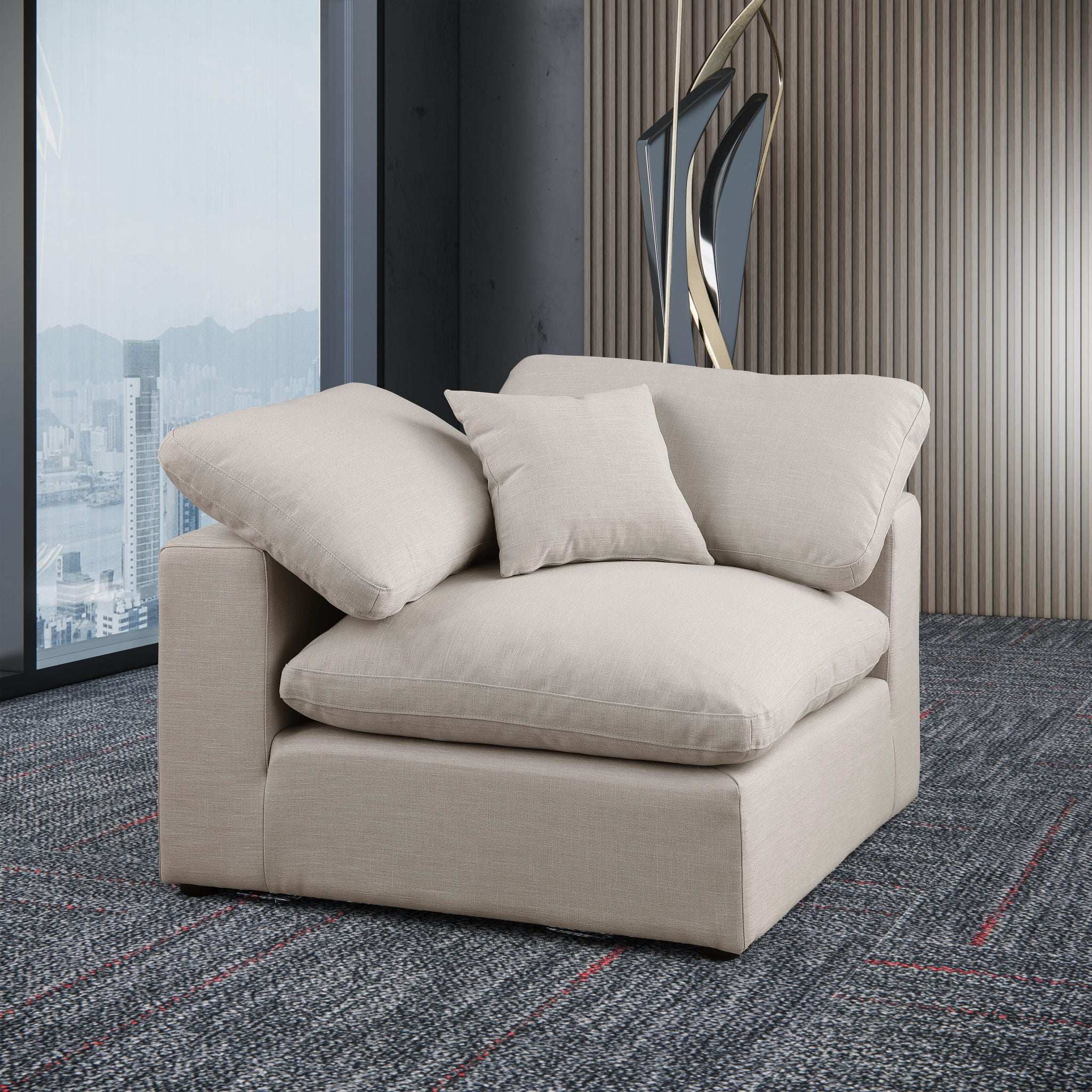 Comfy - Linen Corner Chair