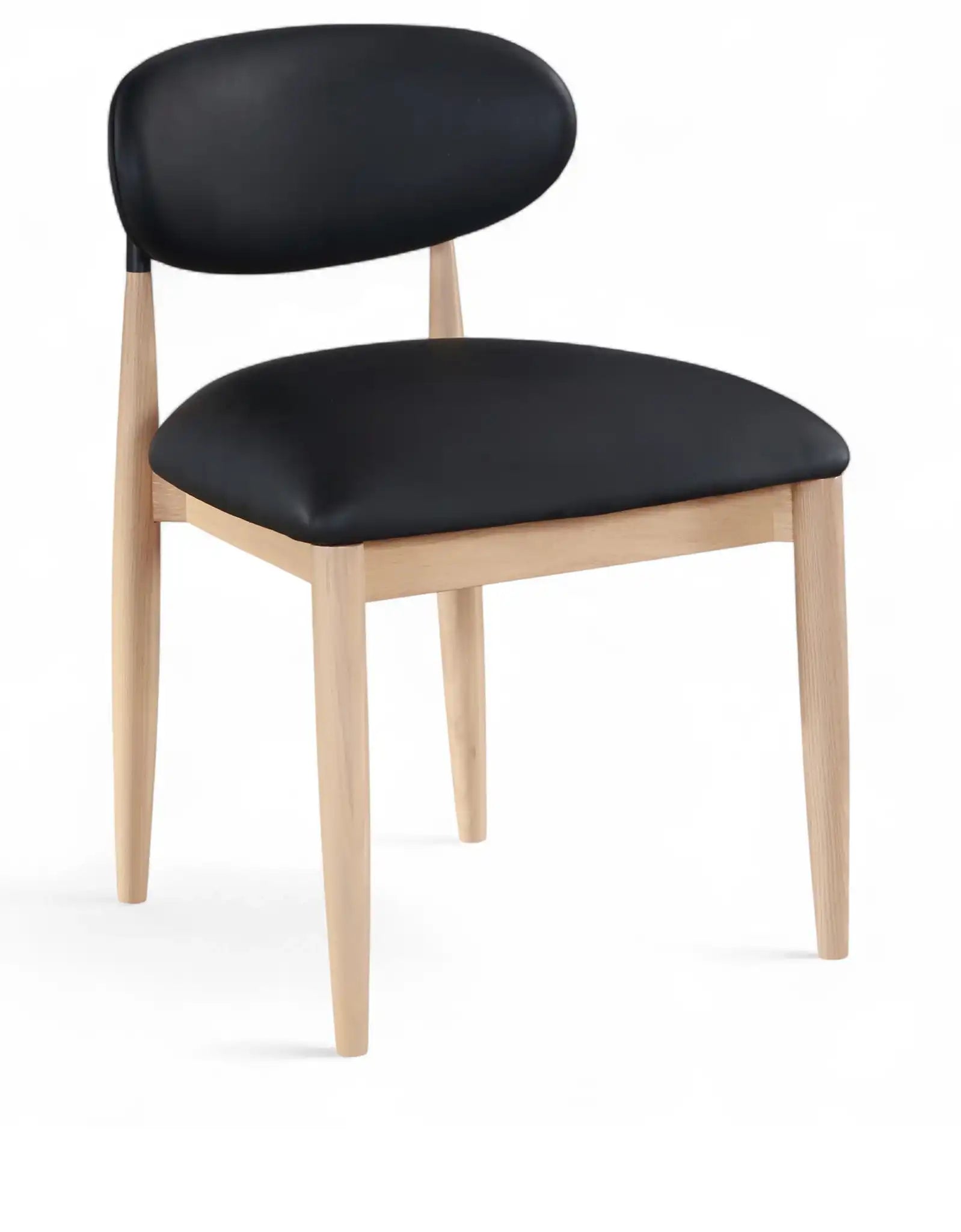 Riccio - Side Chair (Set of 2) - Natural Frame - Best Buy Furniture