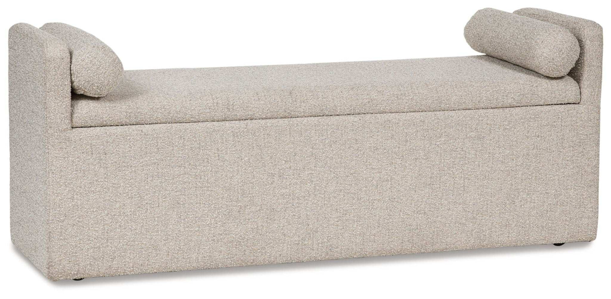 Galliden - Large Upholstered Dining Room Bench - Beige - Best Buy Furniture