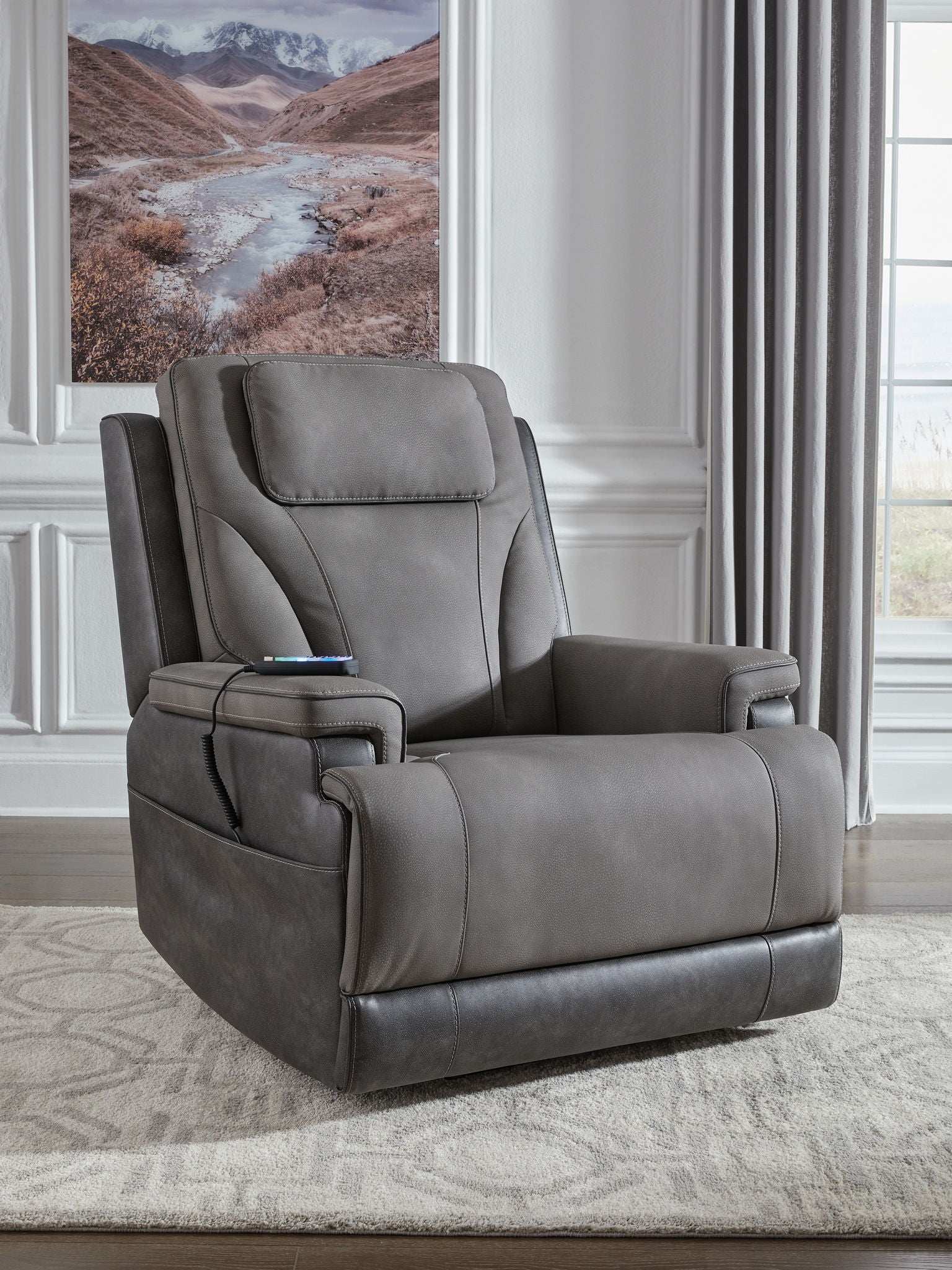 4Z-Peaceful Pause - Serenity Zone - Power Lift Recliner - Best Buy Furniture