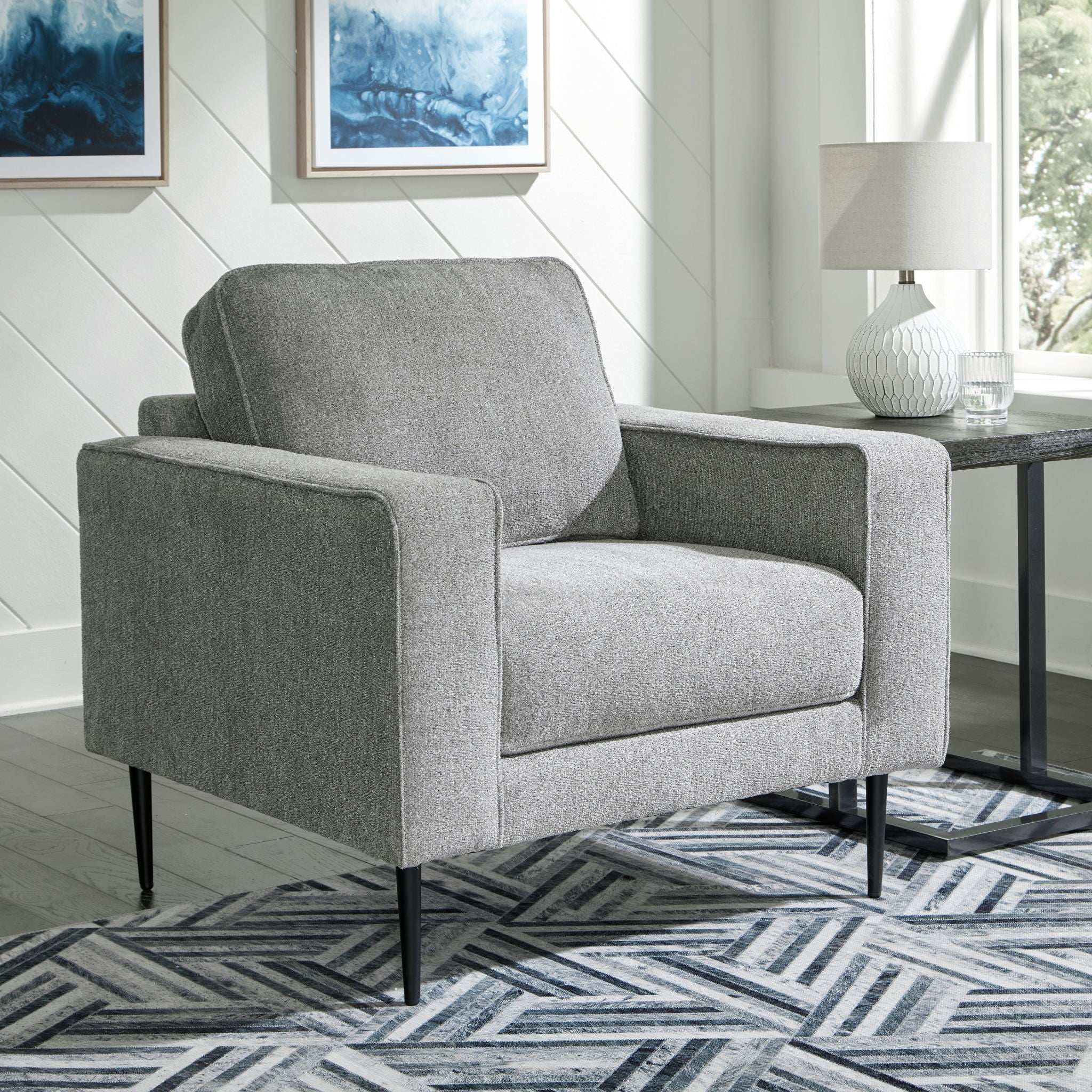 Hazela - Chair, Ottoman