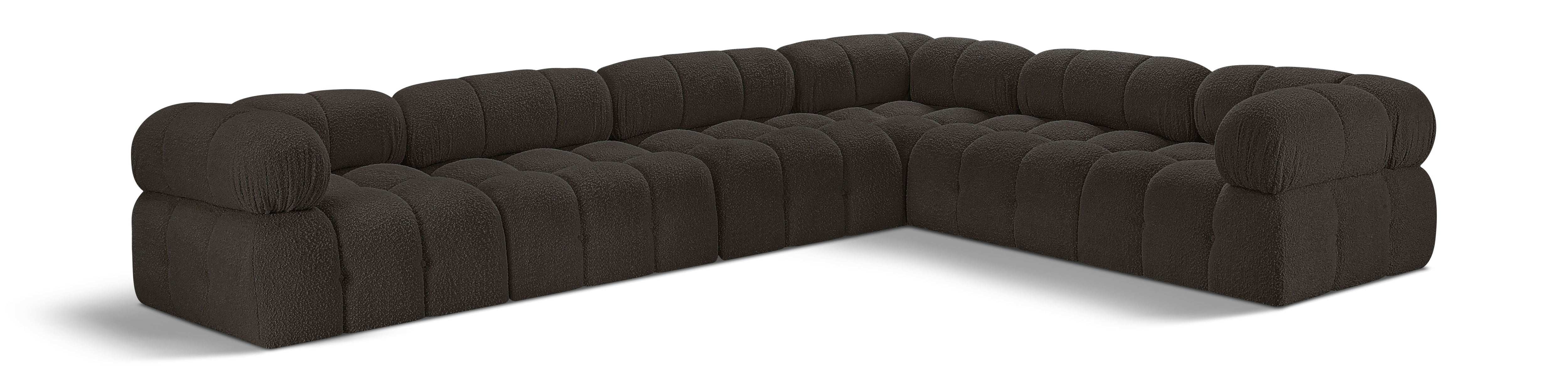 Ames - 6 Piece Modular Corner Sectional - Best Buy Furniture