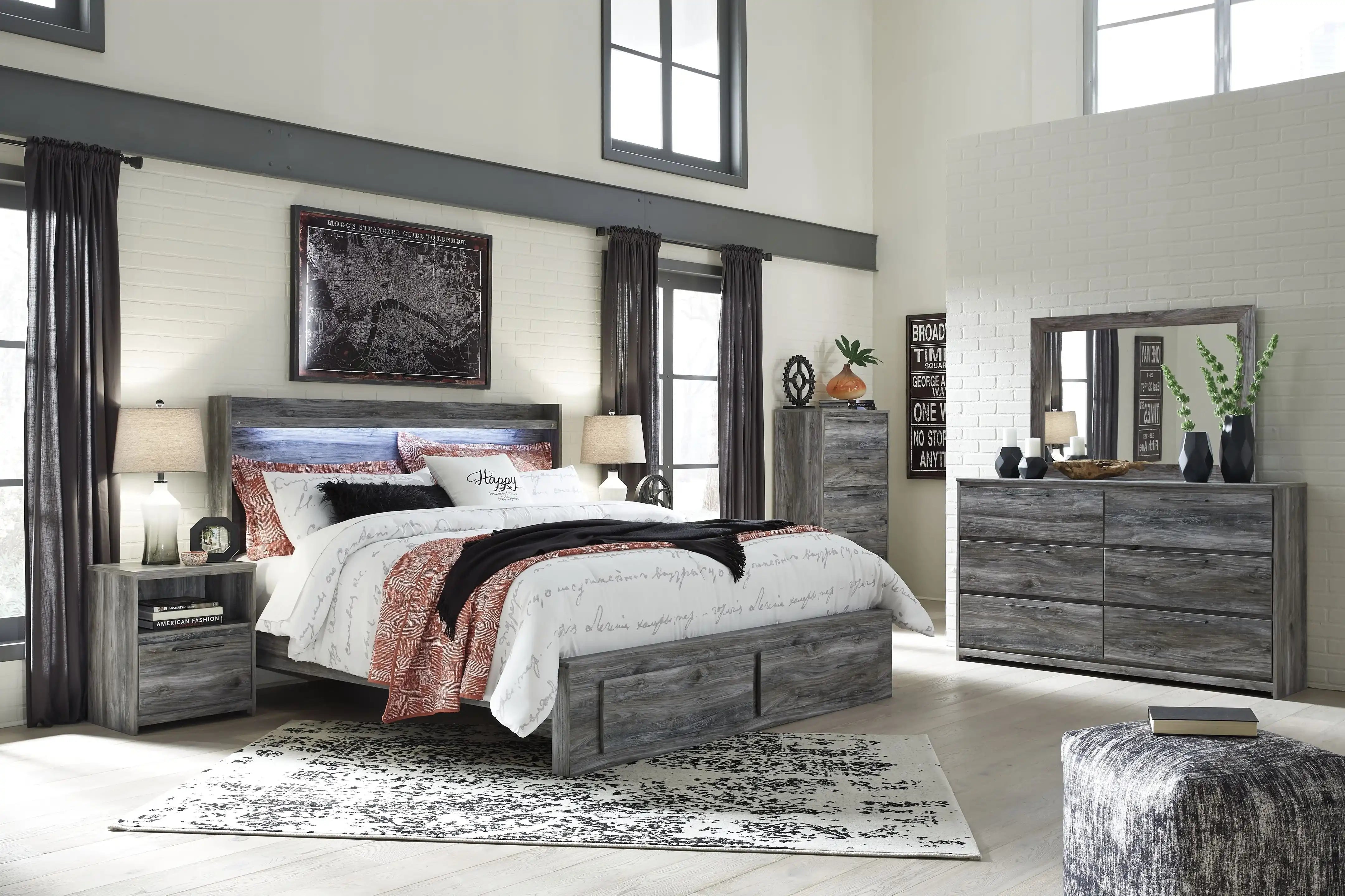 Baystorm - Panel Bedroom Set - Best Buy Furniture