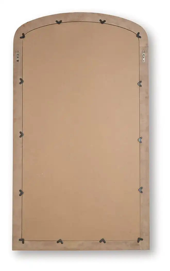 Fintan - Floor Mirror - Gold Finish - Best Buy Furniture