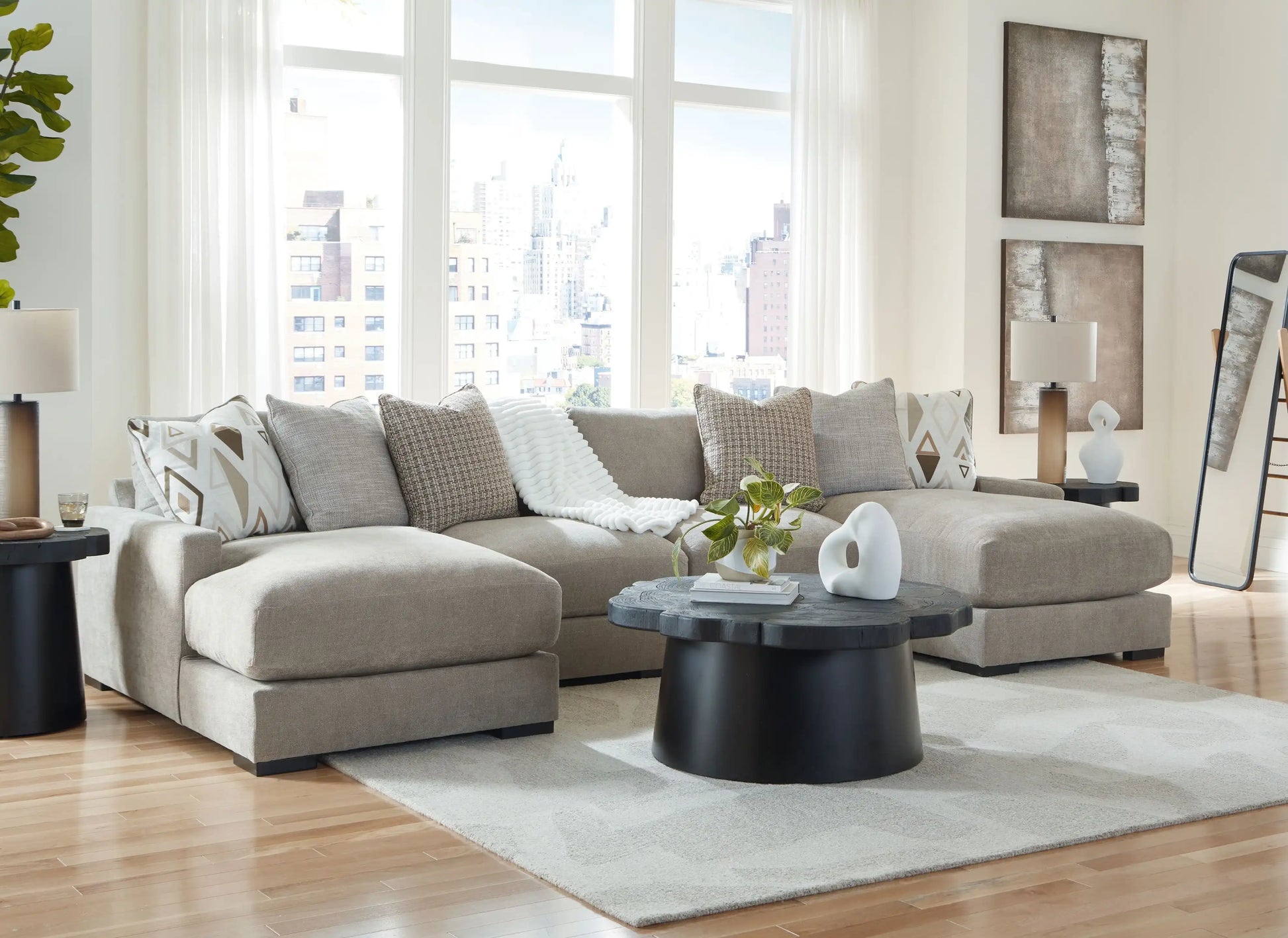 Aslan Court - Sectional - Best Buy Furniture