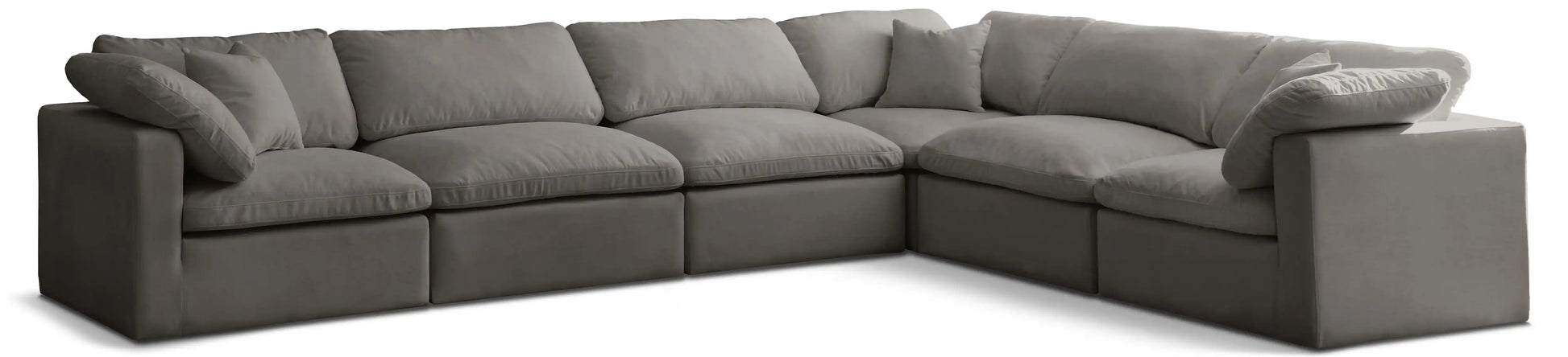 Plush - 6 Piece Modular Sectional - Best Buy Furniture