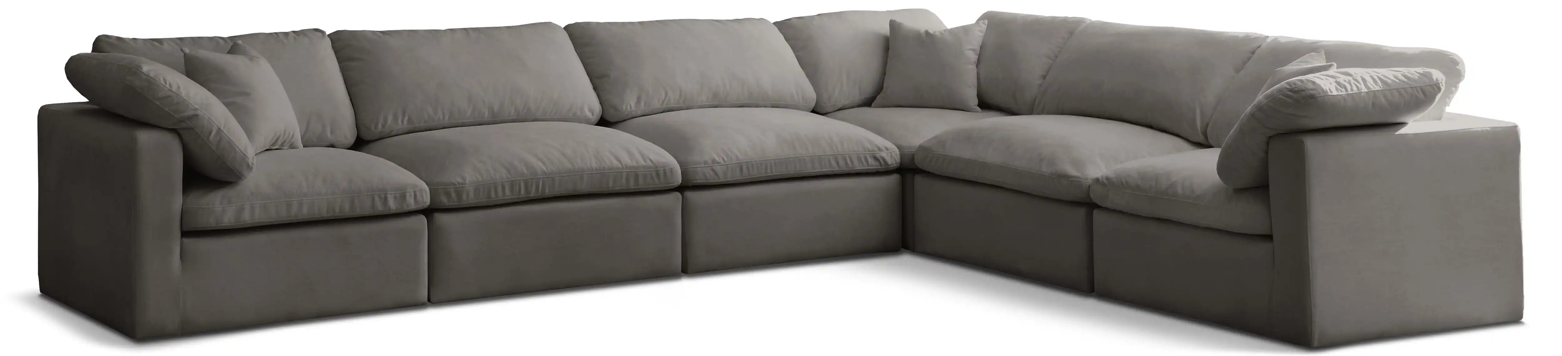 Plush - 6 Piece Modular Sectional - Best Buy Furniture