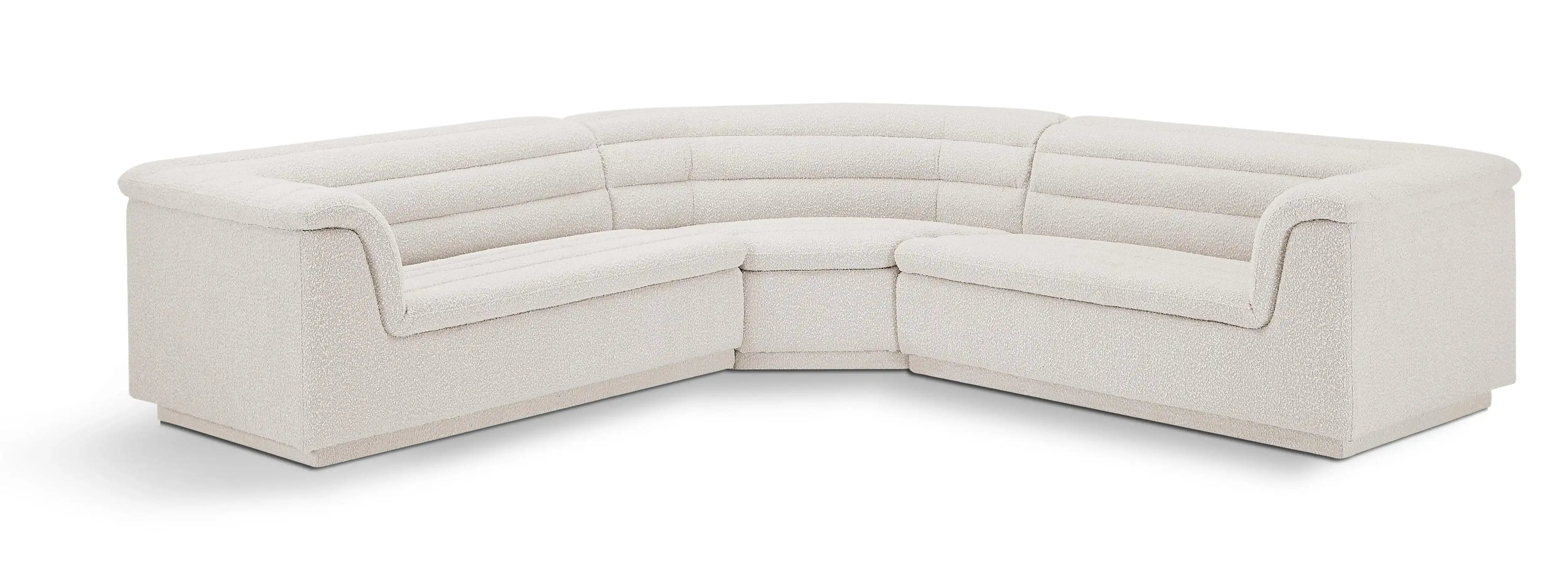 Cascade - Boucle Modular Sectional - Best Buy Furniture