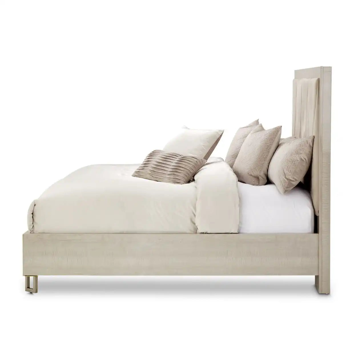 Marin - Panel Bed With Upholstery Frame - Best Buy Furniture