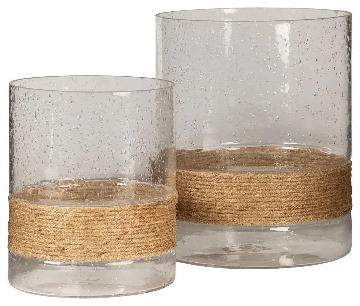 Eudocia - Candle Holder Set (Set of 2) - Clear - Best Buy Furniture