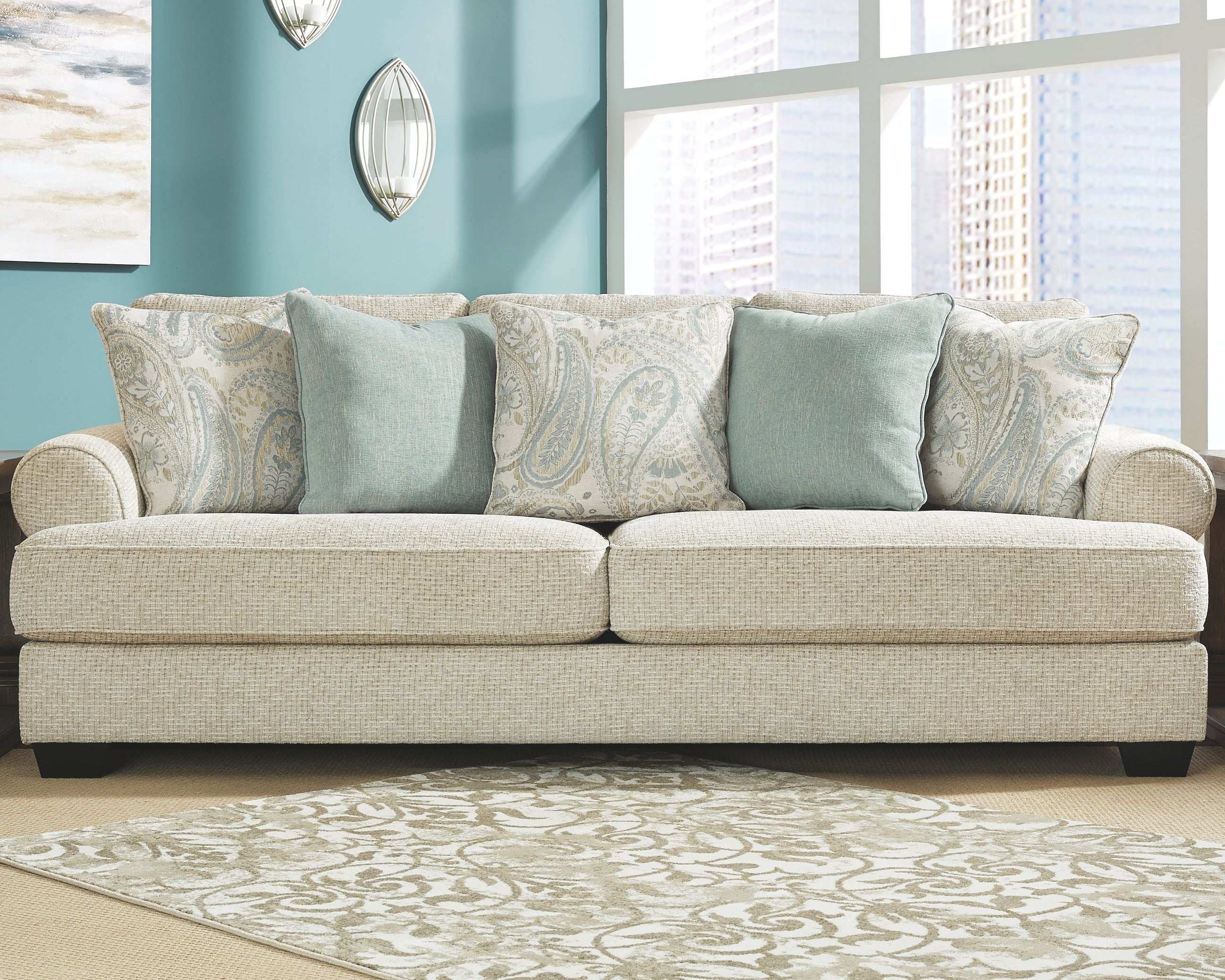 Monaghan - Sofa - Sandstone - Best Buy Furniture