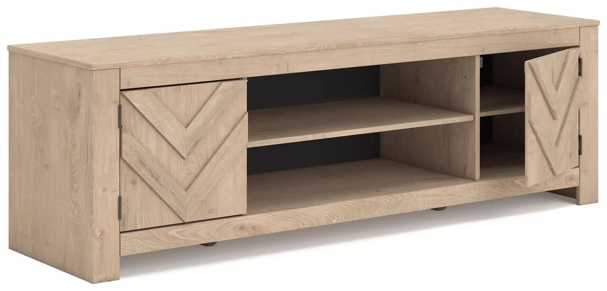 Cayboni - LG TV Stand With Fireplace Option - Best Buy Furniture