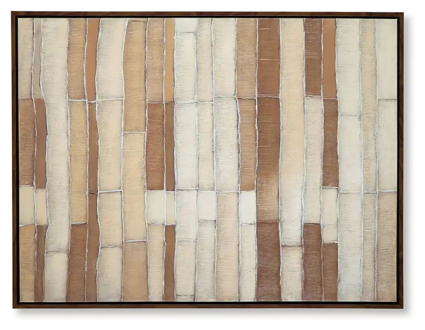 Kalanmore - Wall Art - Brown / Tan / White - Best Buy Furniture