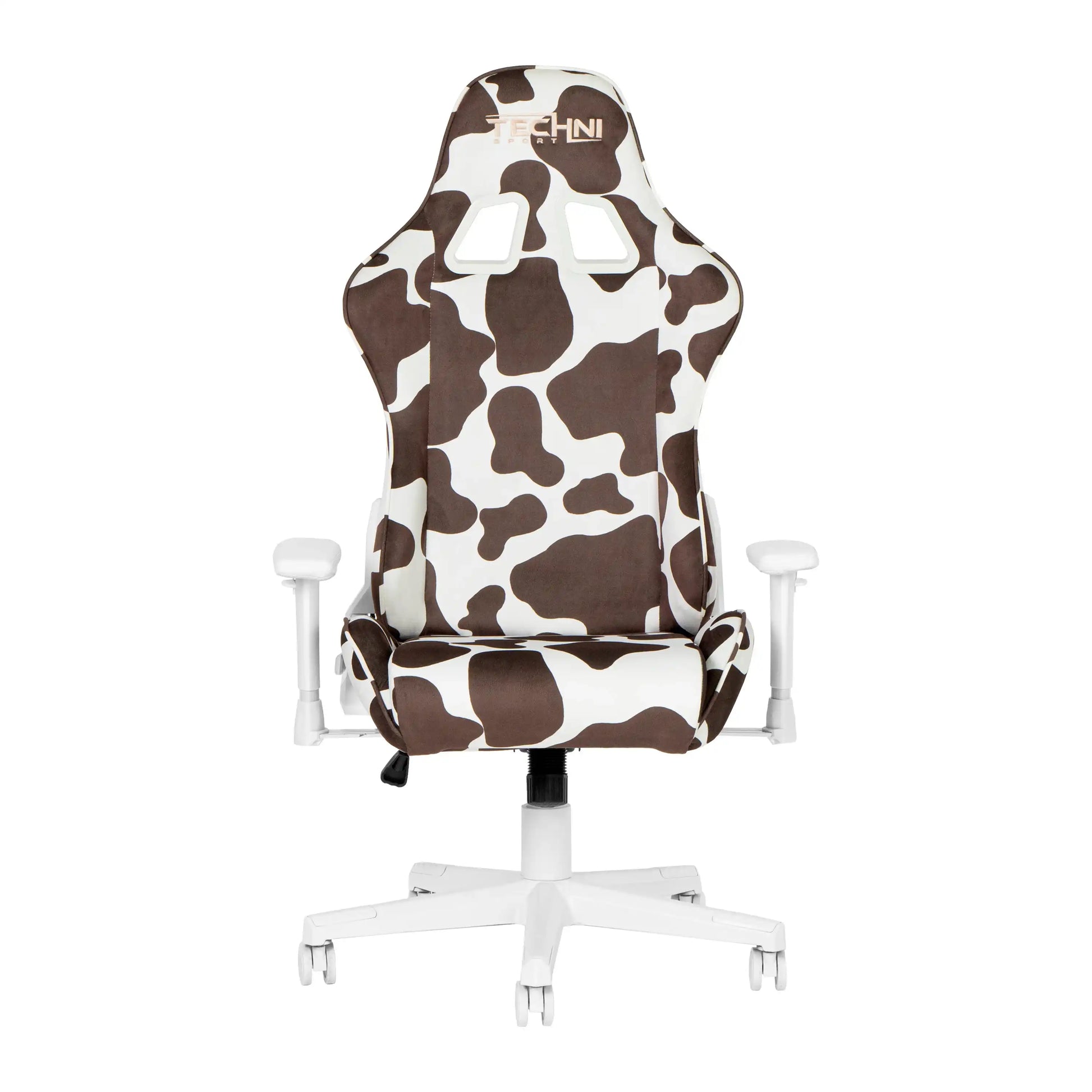 Techni Sport TS85 Brown COW Series Gaming Chair - Best Buy Furniture