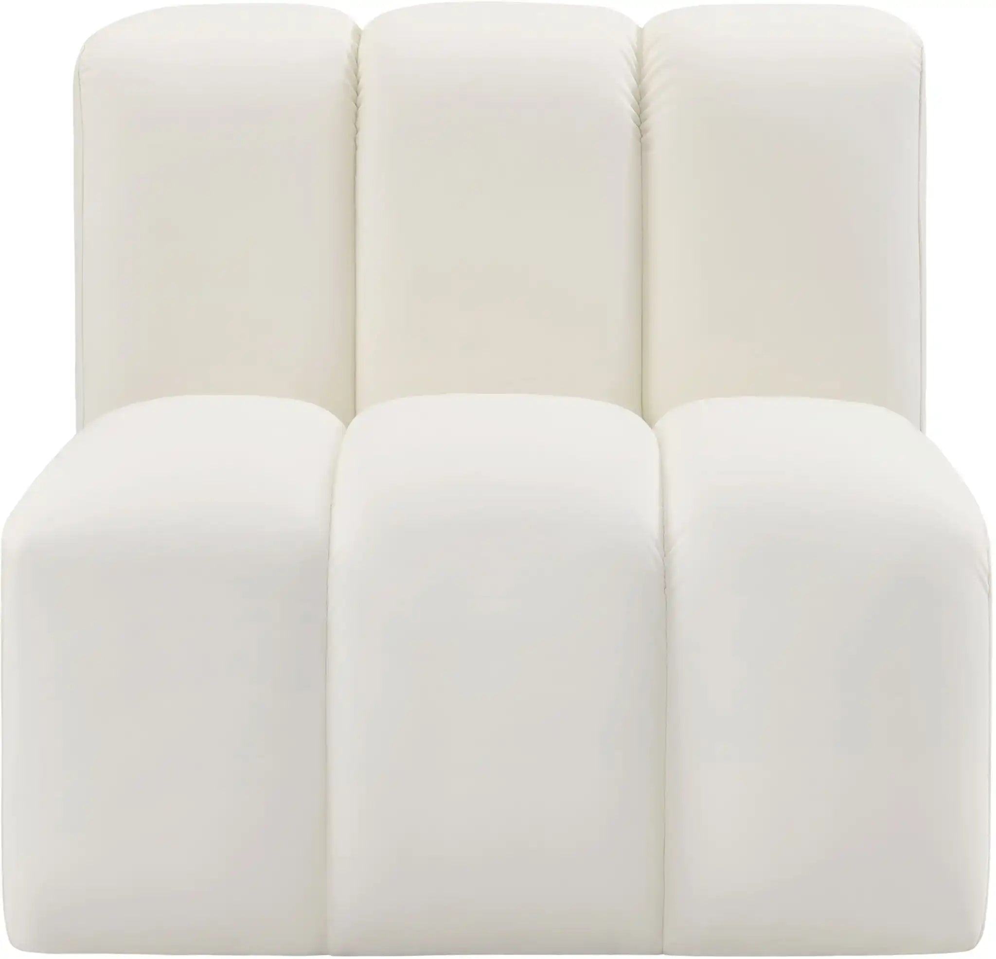 Arc - Faux Leather Straight Chair
