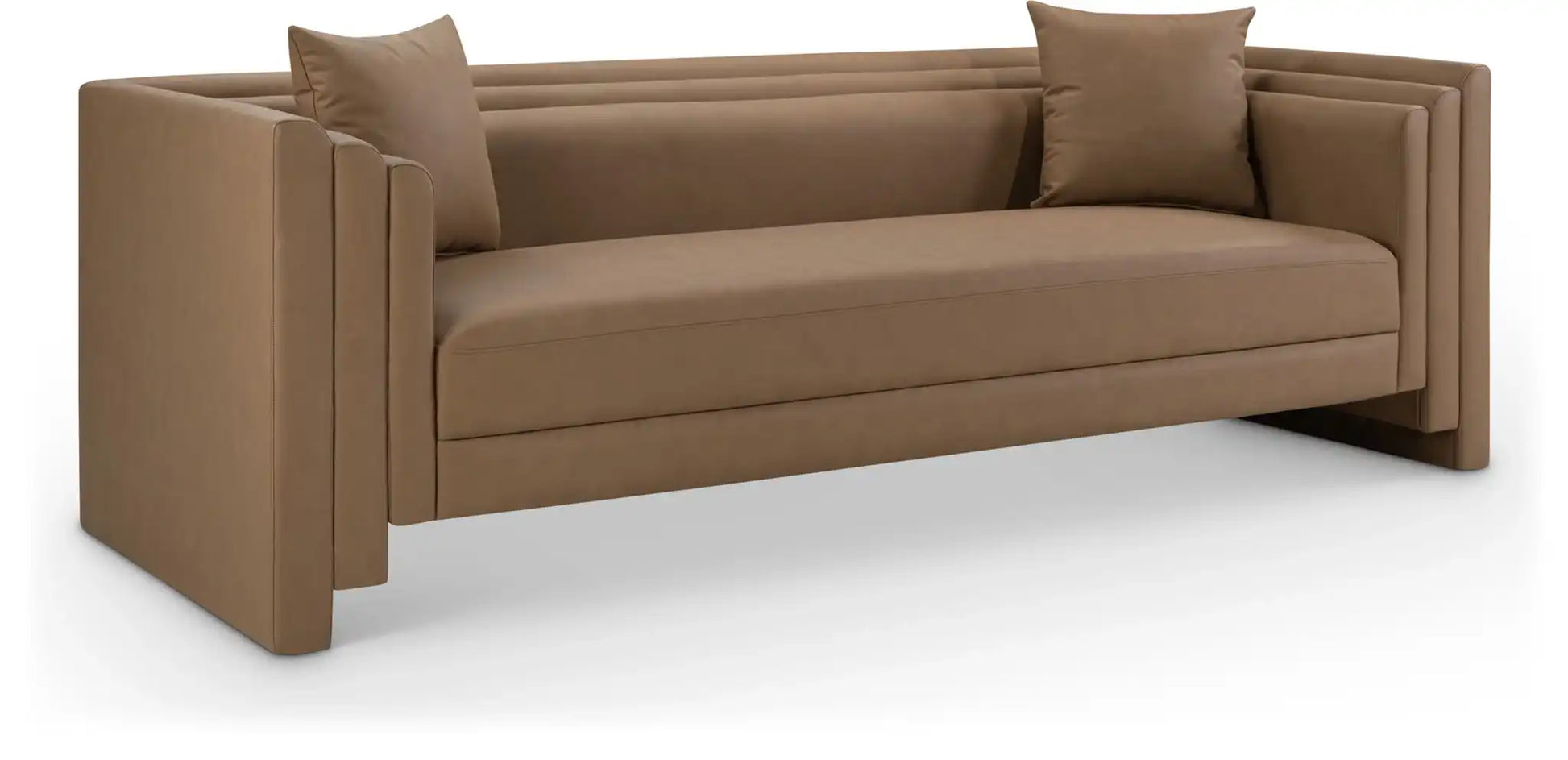 Everett - Vegan Leather Upholstered Sofa - Best Buy Furniture