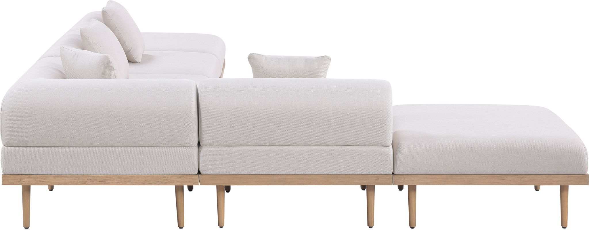 Laguna - 6 Piece 142" Outdoor Patio Modular Sectional