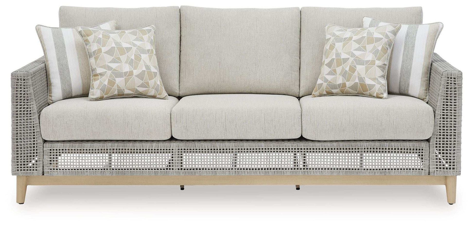 Seton Creek - Sofa With Cushion - Gray - Best Buy Furniture