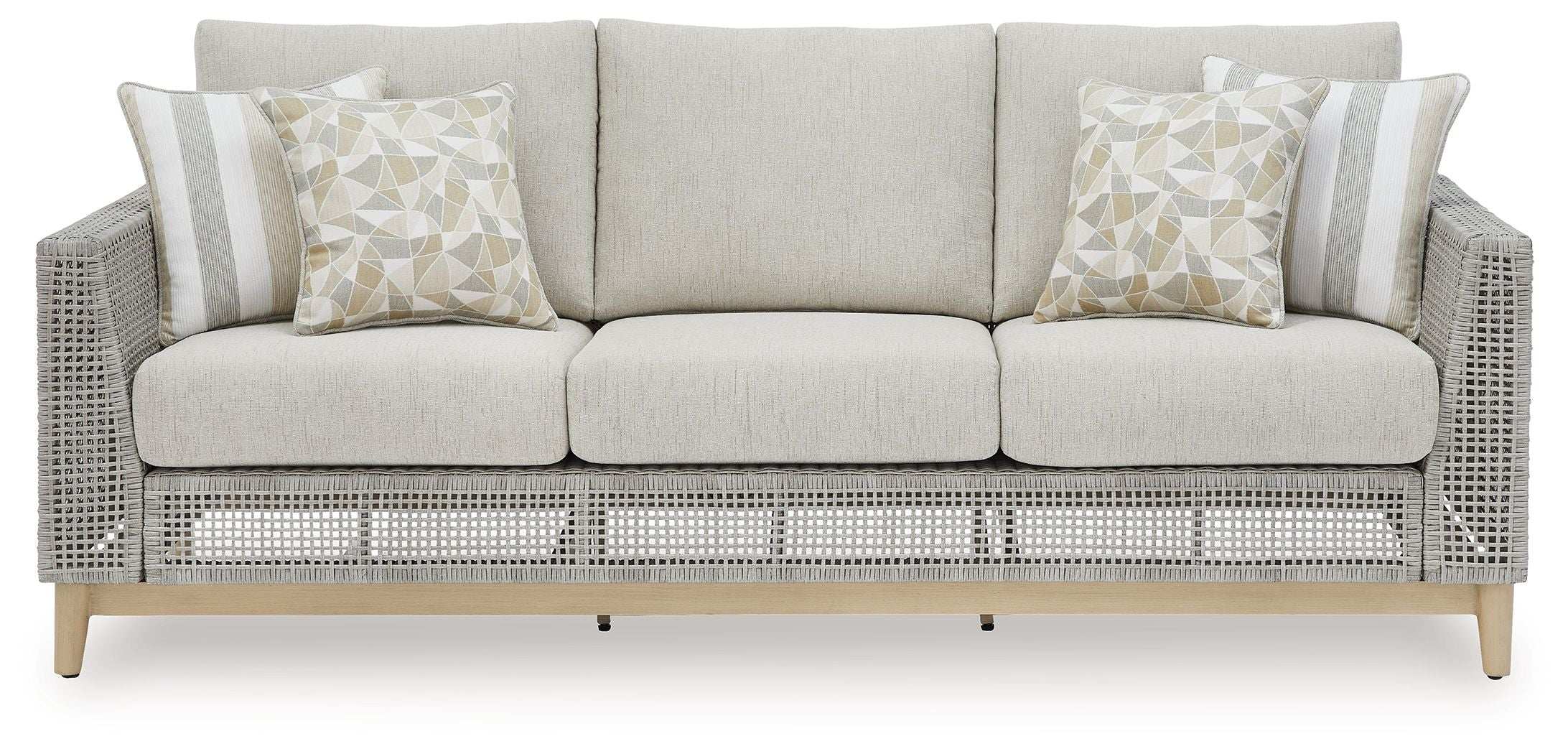 Seton Creek - Sofa With Cushion - Gray - Best Buy Furniture