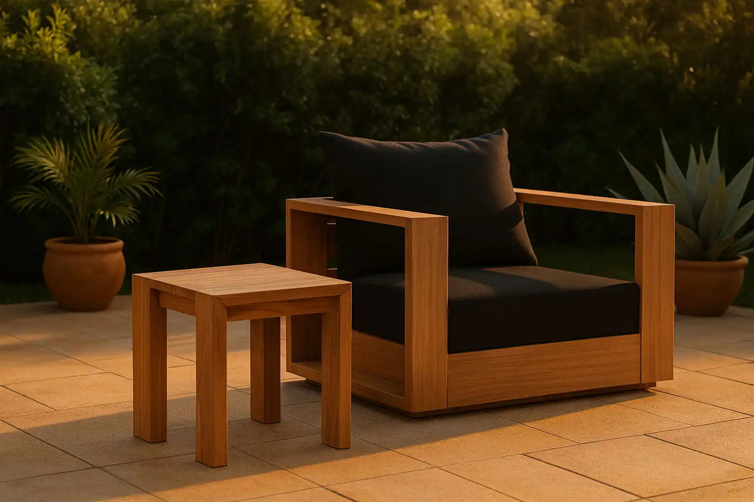 Tulum - Teak Outdoor Table