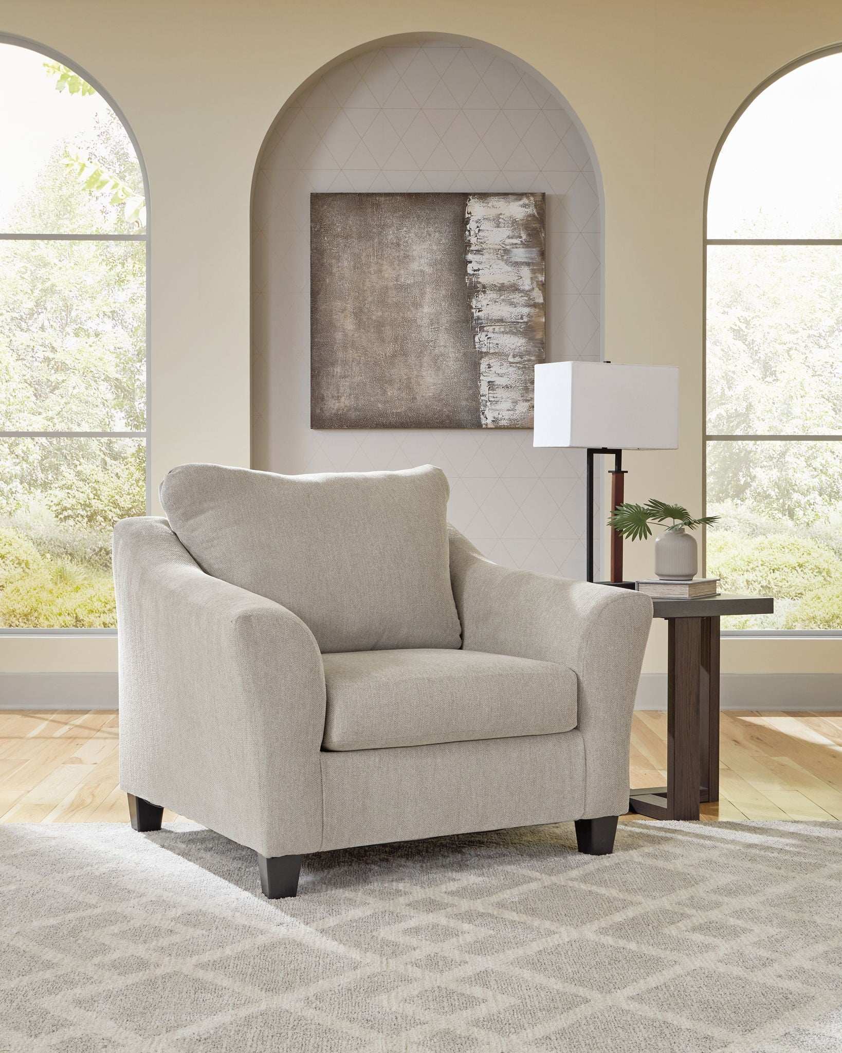 Willarae - 2 Pc. - Chair And A Half, Ottoman - Taupe