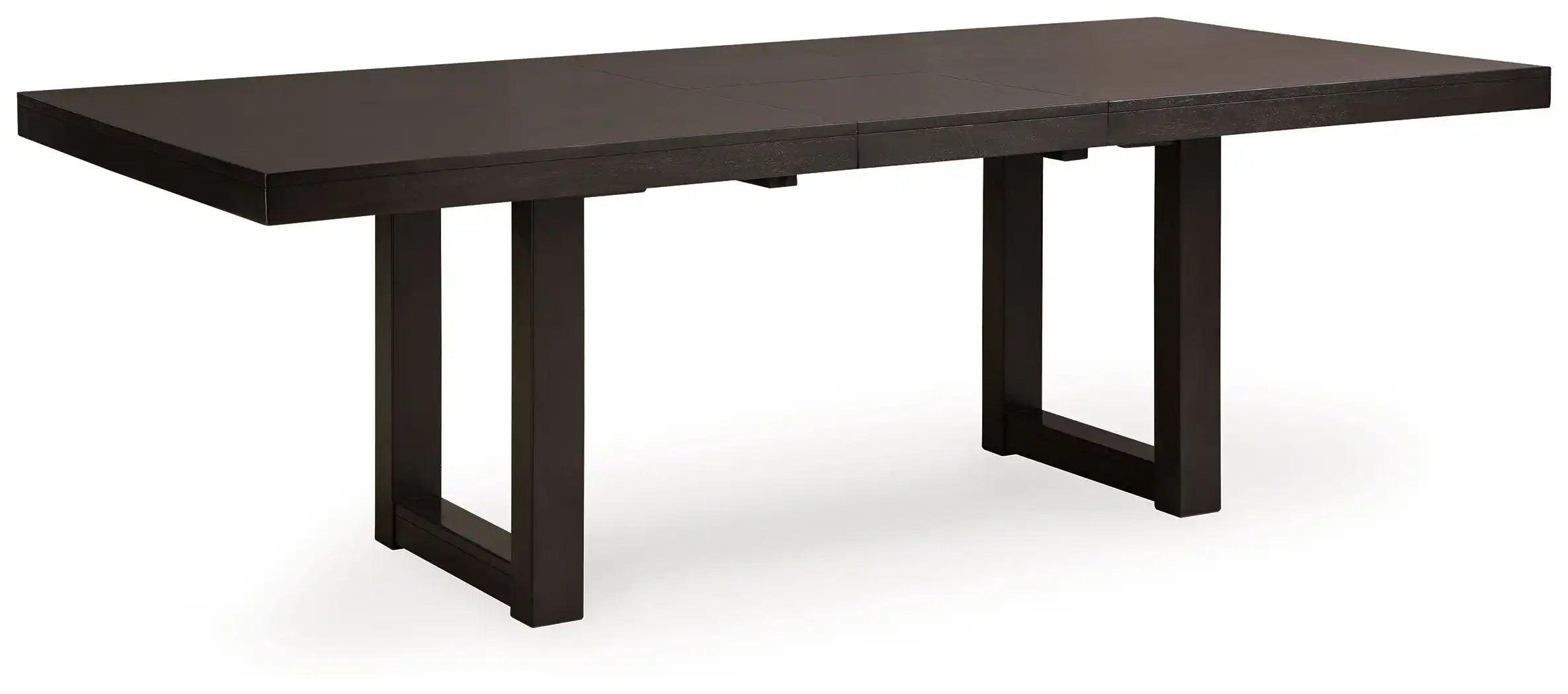 Neymorton - Rectangular Dining Room Butterfly Extension Table - Dark Grayish Brown - Best Buy Furniture