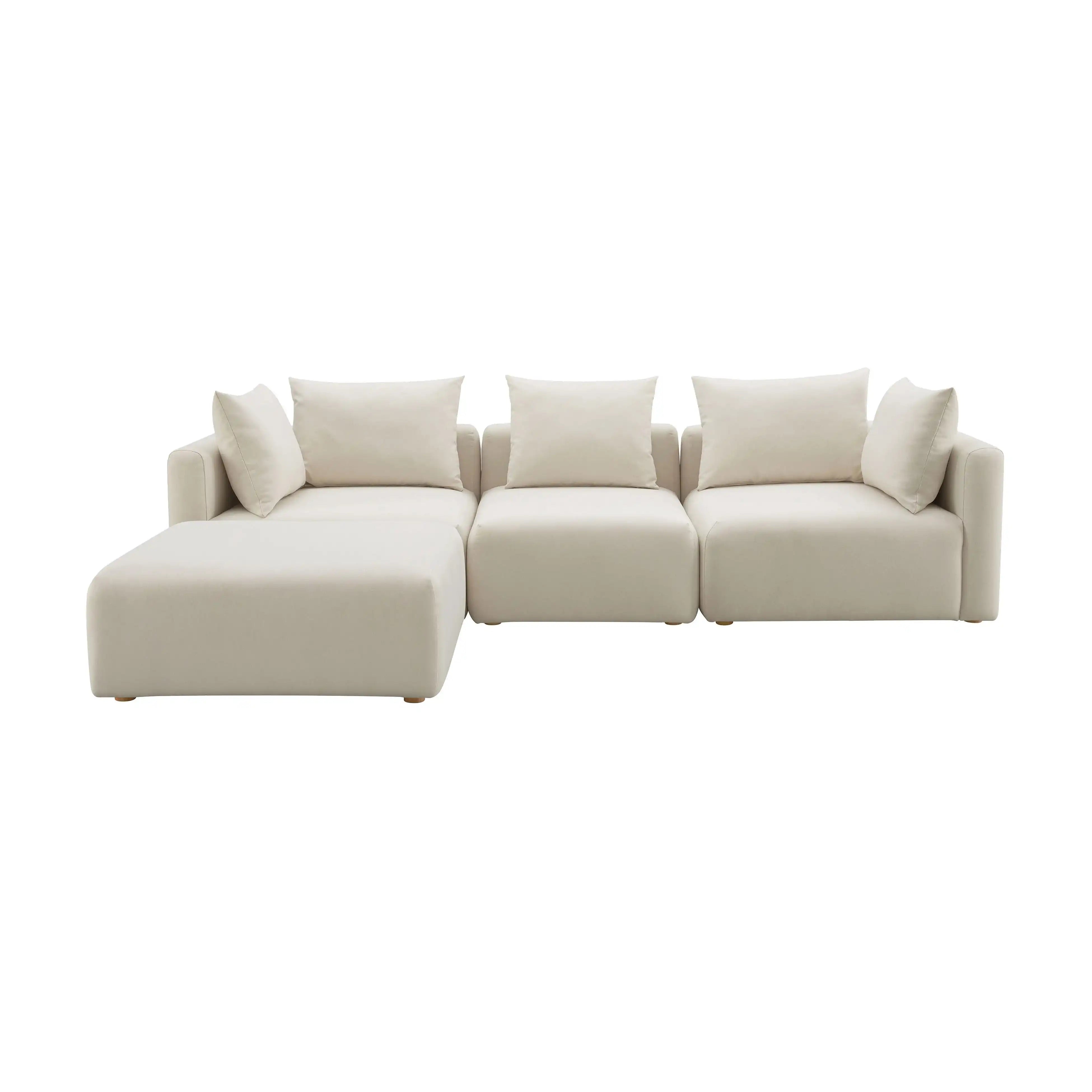 Hangover - Linen Sectional - Best Buy Furniture