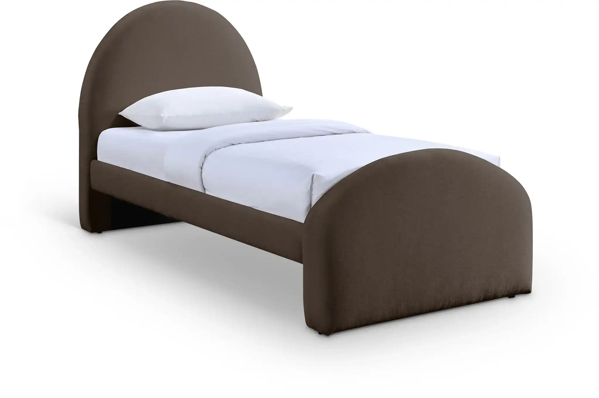 Andaz - Chenille Fabric Upholstered Bed - Best Buy Furniture