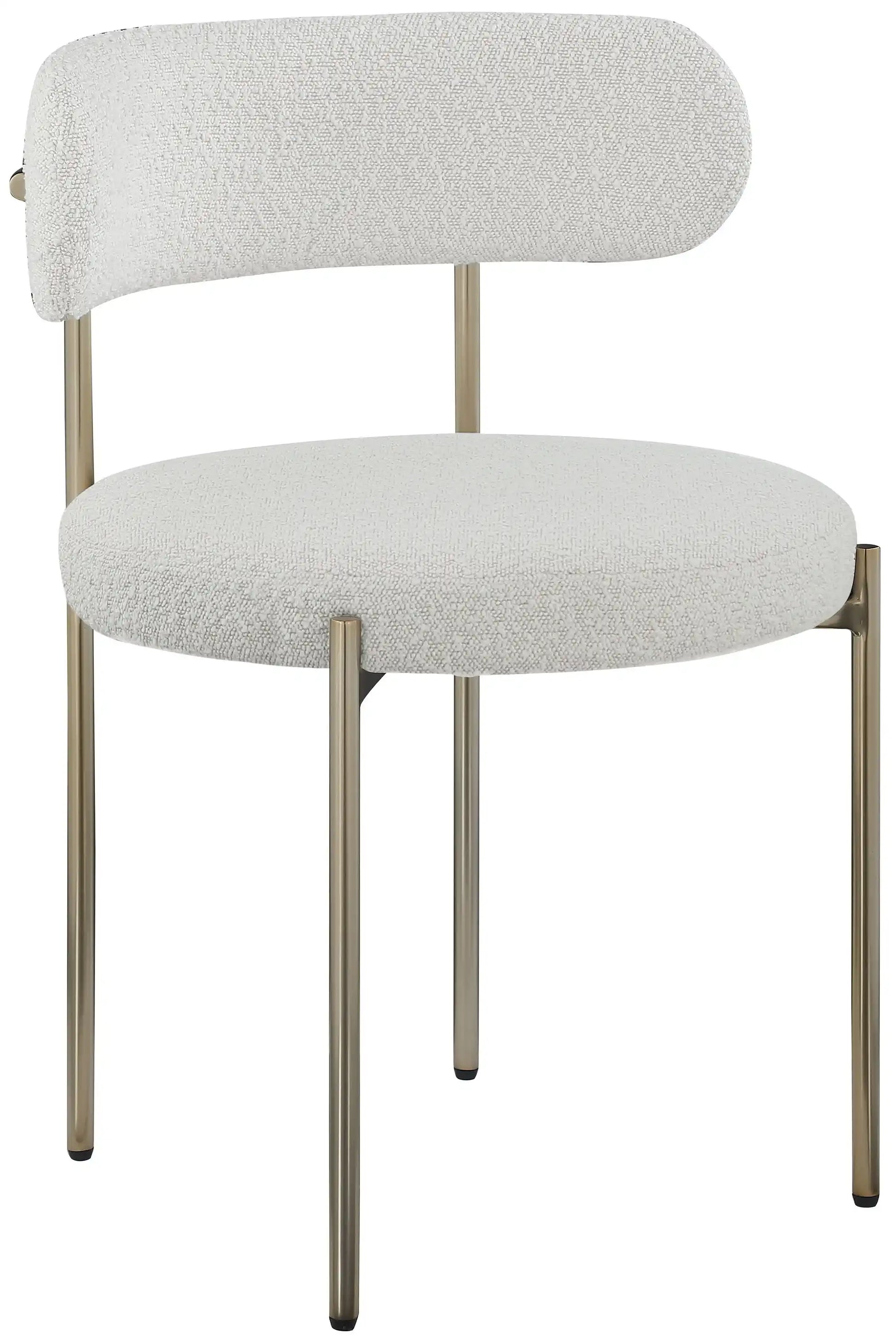 Beacon - Boucle Fabric Dining Chair (Set of 2) - Best Buy Furniture