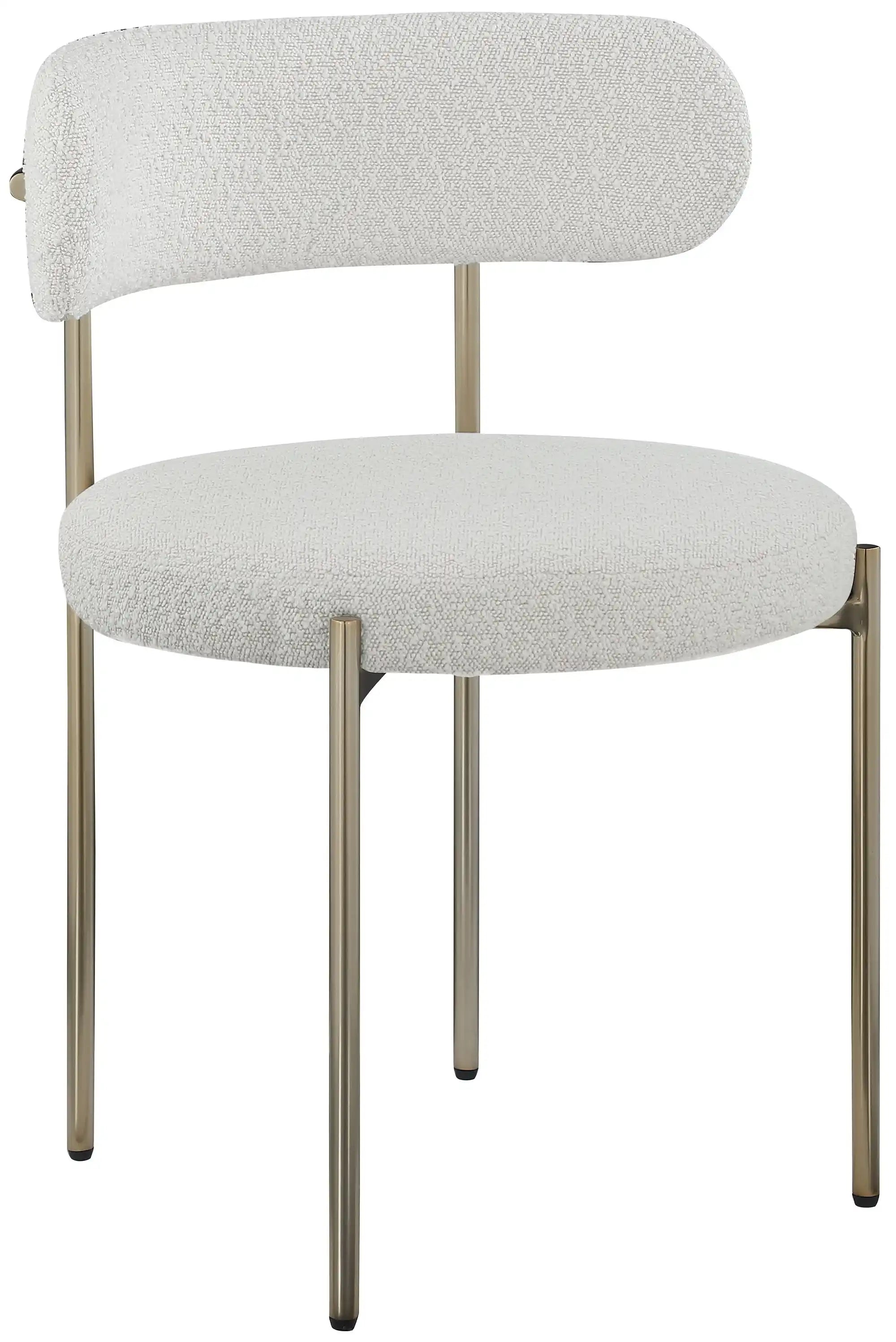 Beacon - Boucle Fabric Dining Chair (Set of 2) - Best Buy Furniture