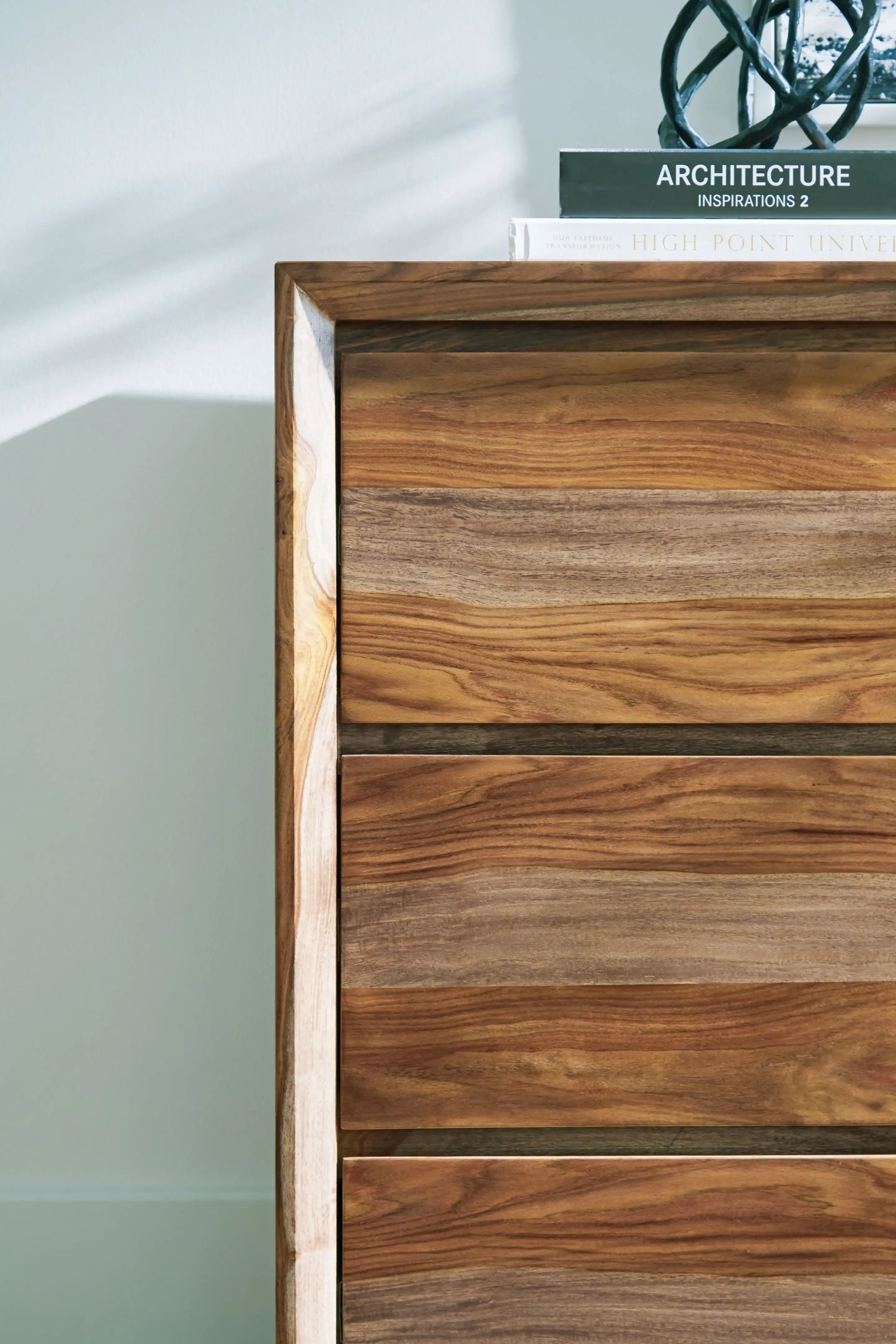 Dressonni - Dresser And Mirror - Brown - Best Buy Furniture