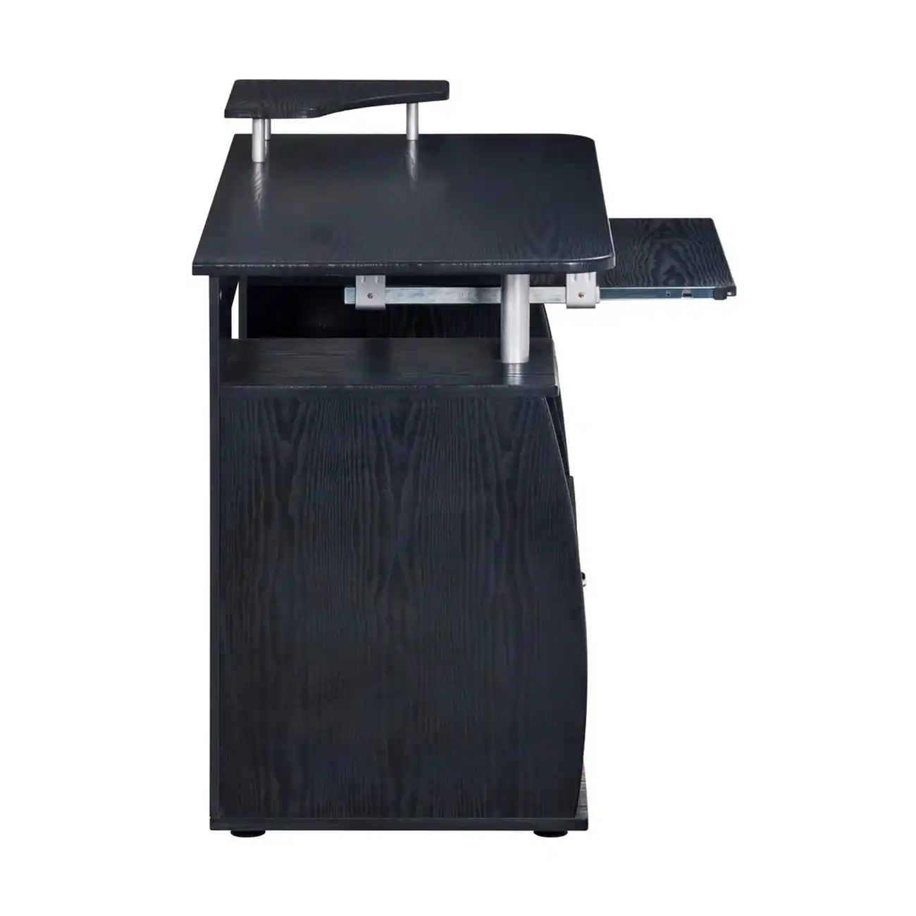 Techni Mobili Complete Computer Workstation Desk With Storage, Espresso - Best Buy Furniture