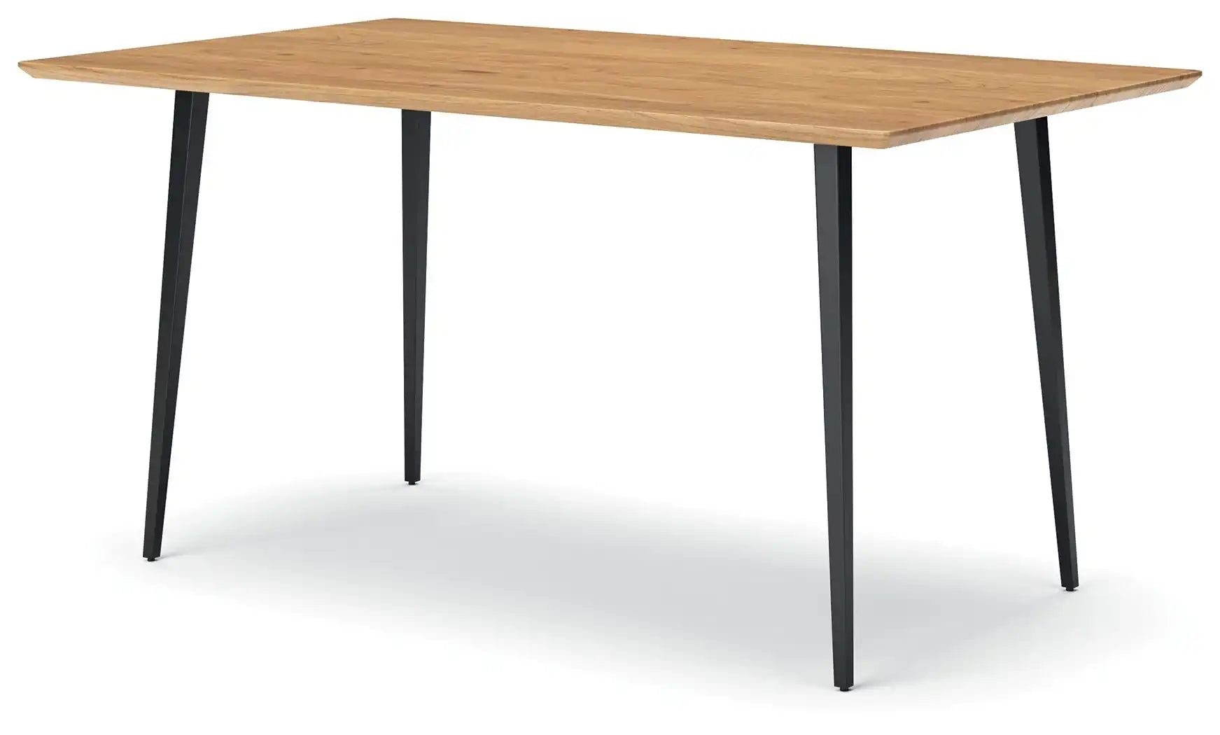 Gretlynn - Rectangular Dining Room Table - Black / Natural - Best Buy Furniture