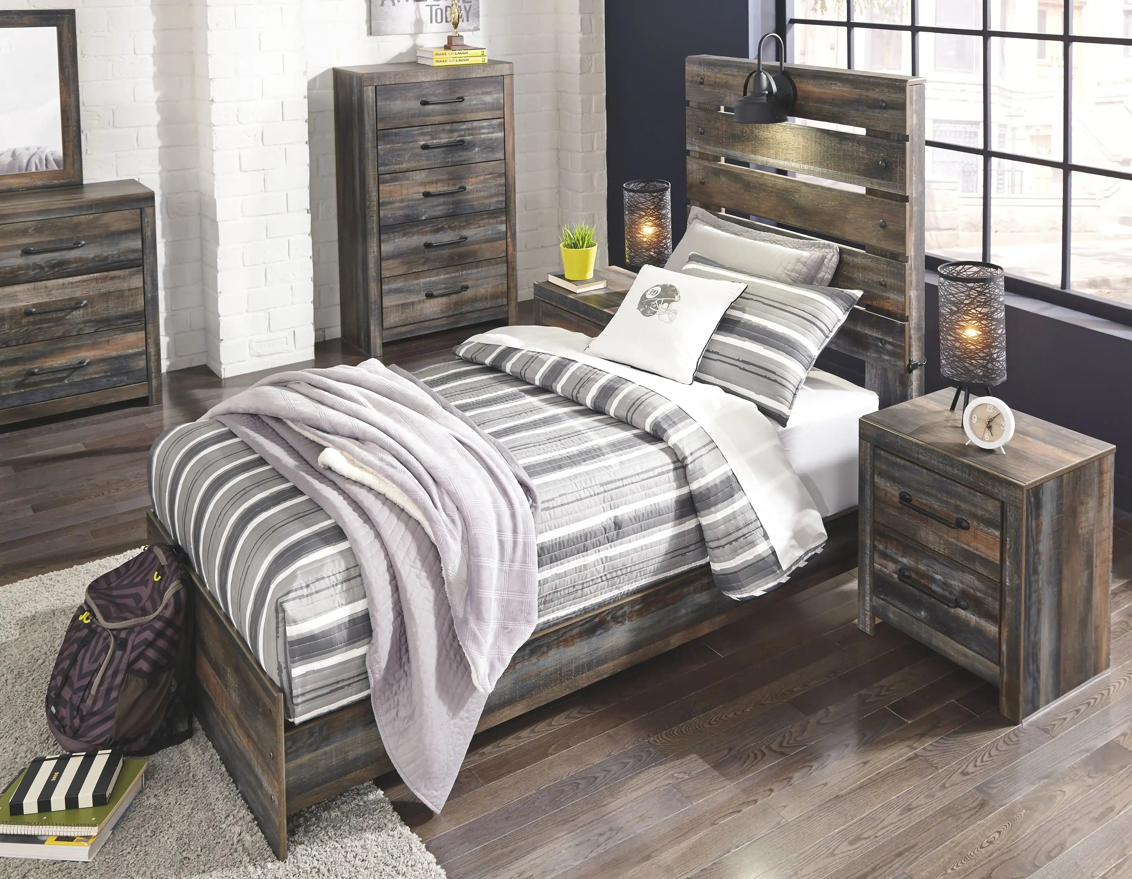 Drystan - Youth Panel Bedroom Set - Best Buy Furniture
