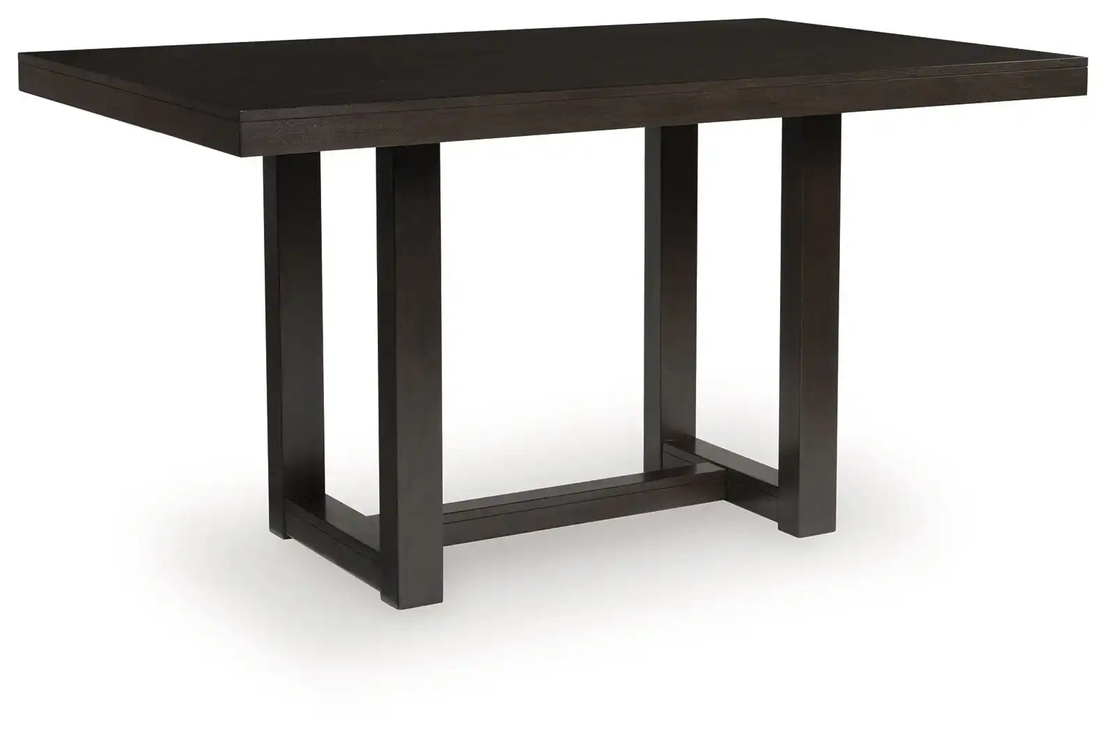 Neymorton - Rectangular Dining Room Counter Table - Dark Grayish Brown - Best Buy Furniture