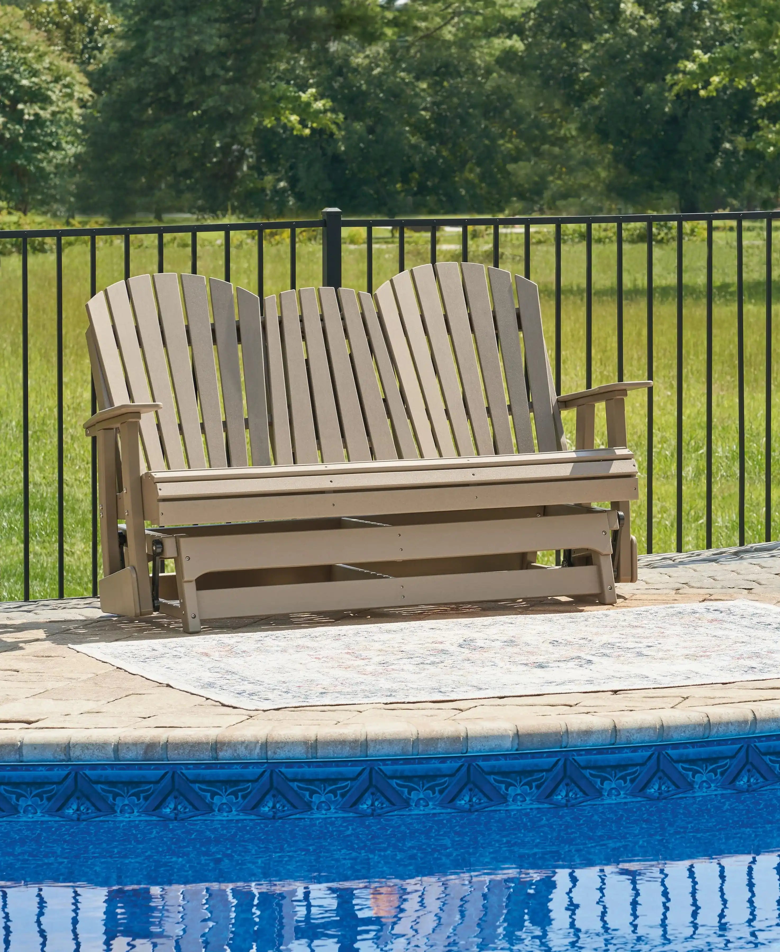 Hyland Wave - Glider Loveseat - Best Buy Furniture