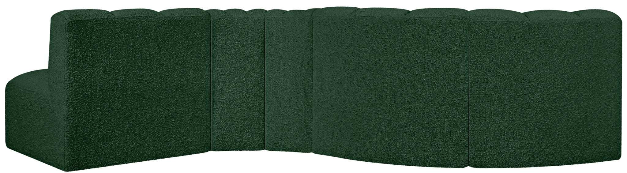 Arc - Boucle Fabric 5 Piece Modular Sofa