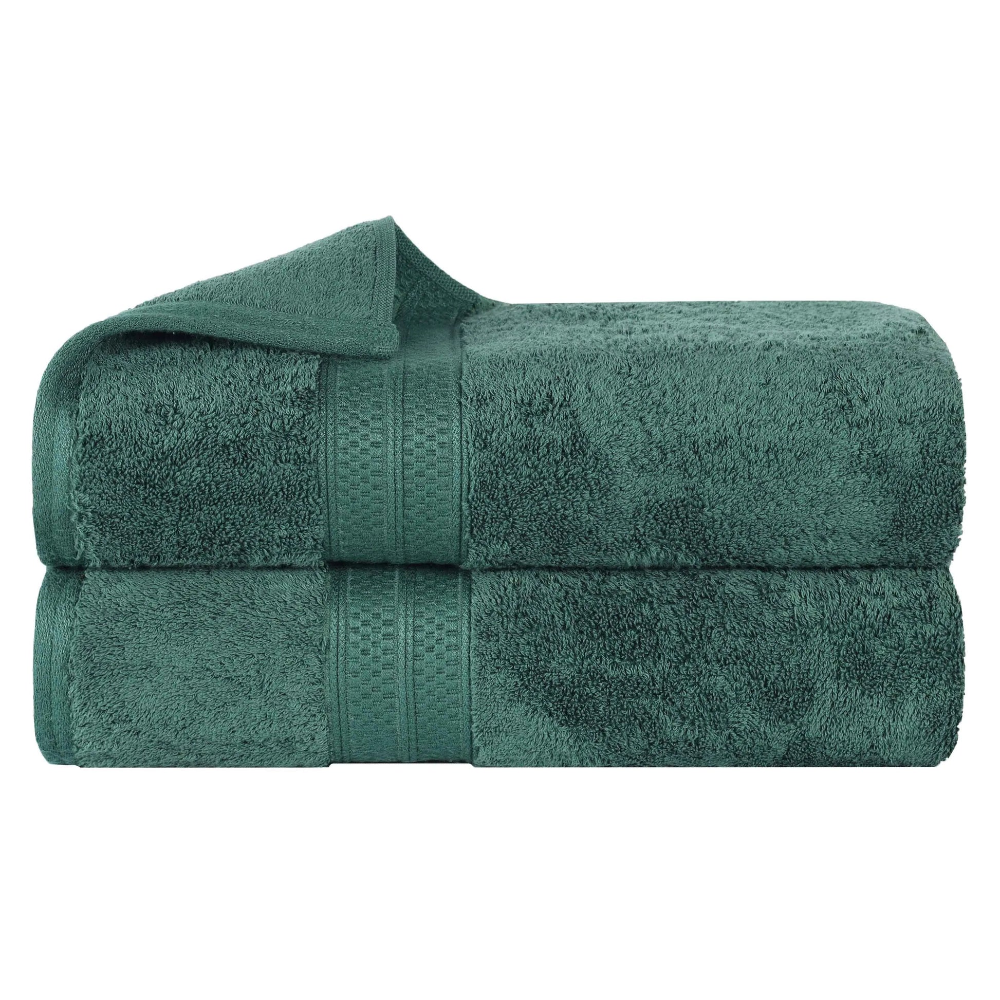Rayon from Bamboo Cotton Blend Bath Towel Set of 2 - Bath Towel by Superior Brand